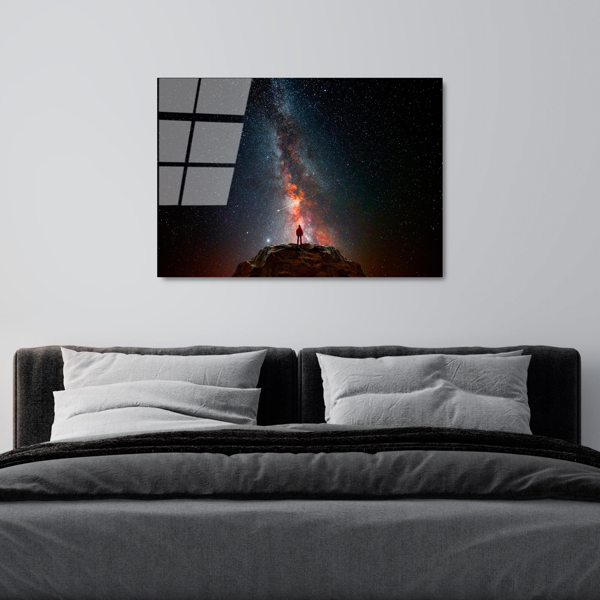 UV-352 Baskılı Cam Dikdörtgen Duvar Tablosu | ByLamp