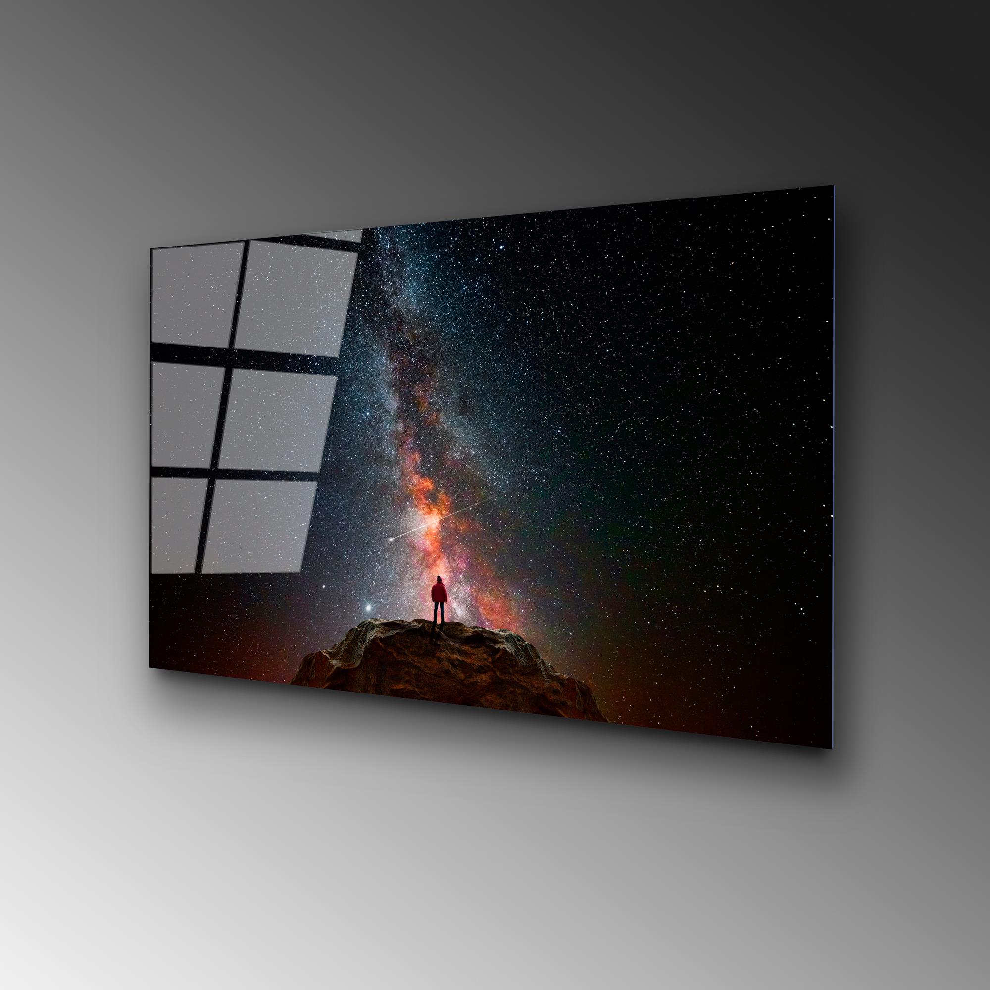 UV-352 Baskılı Cam Dikdörtgen Duvar Tablosu | ByLamp