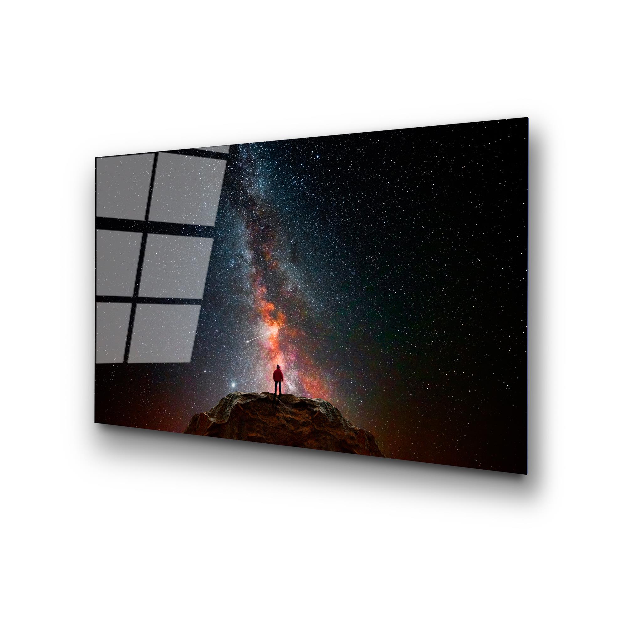 UV-352 Baskılı Cam Dikdörtgen Duvar Tablosu | ByLamp