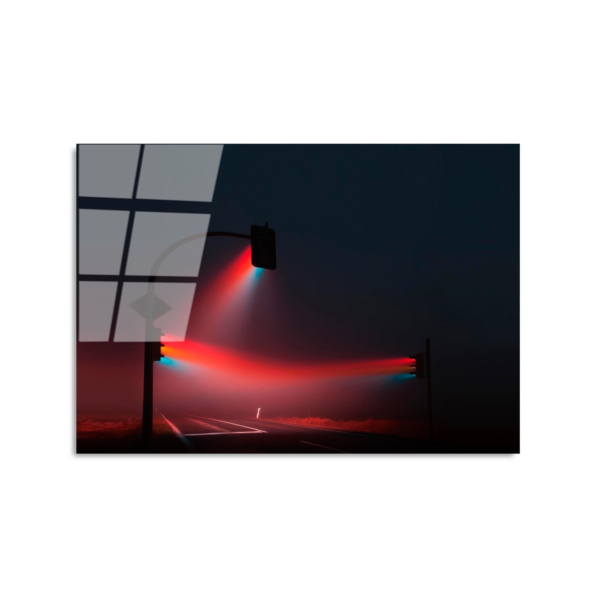 UV-358 Baskılı Cam Dikdörtgen Duvar Tablosu | ByLamp