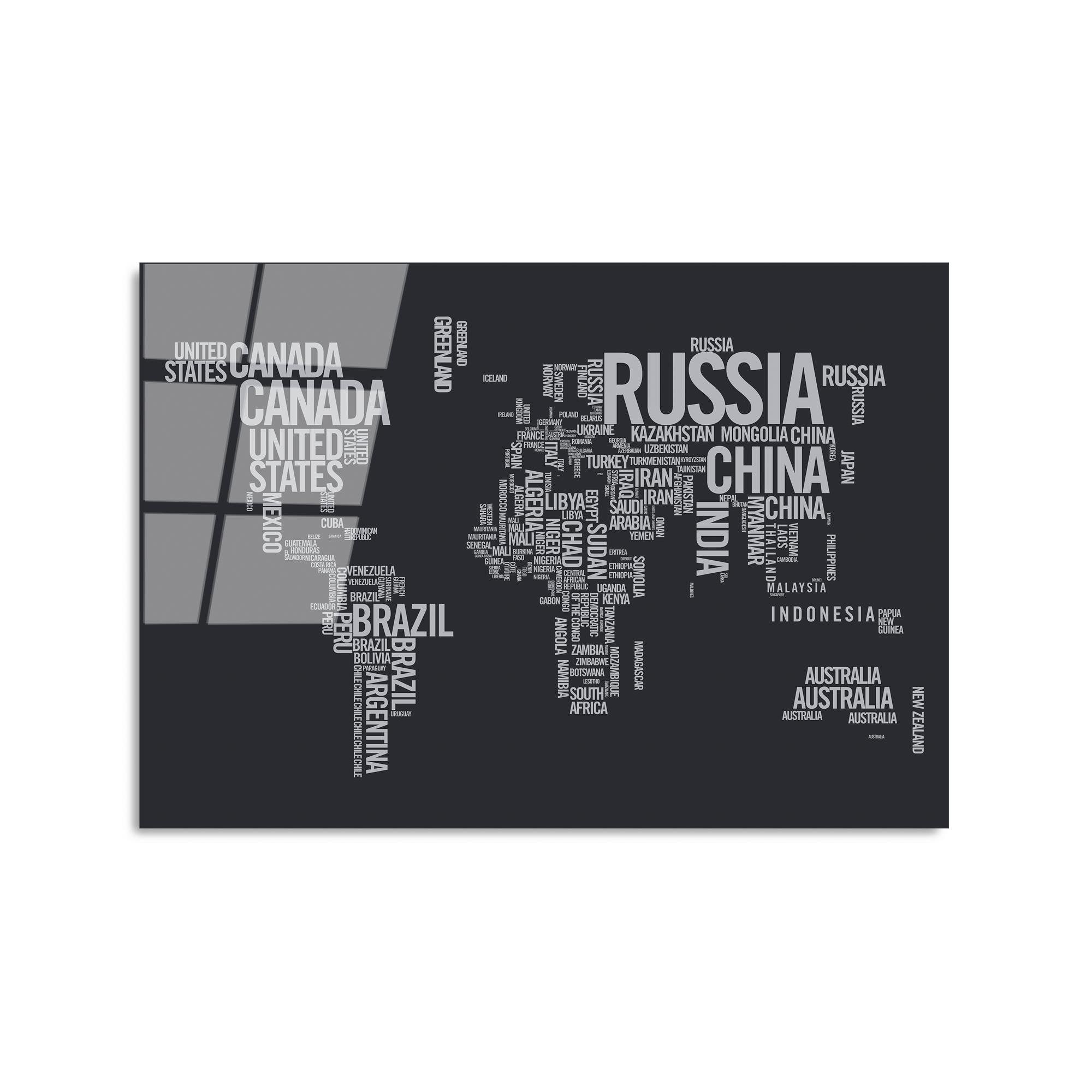 UV-359 Baskılı Cam Dikdörtgen Duvar Tablosu | ByLamp