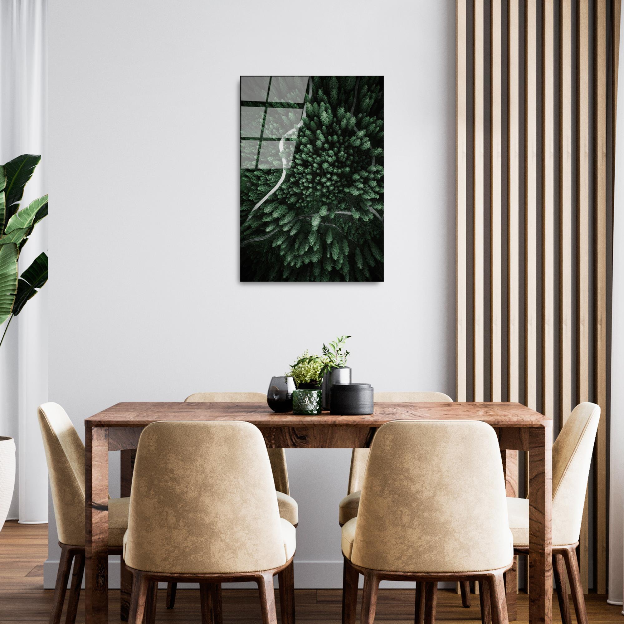 UV-360 Baskılı Cam Dikdörtgen Duvar Tablosu | ByLamp