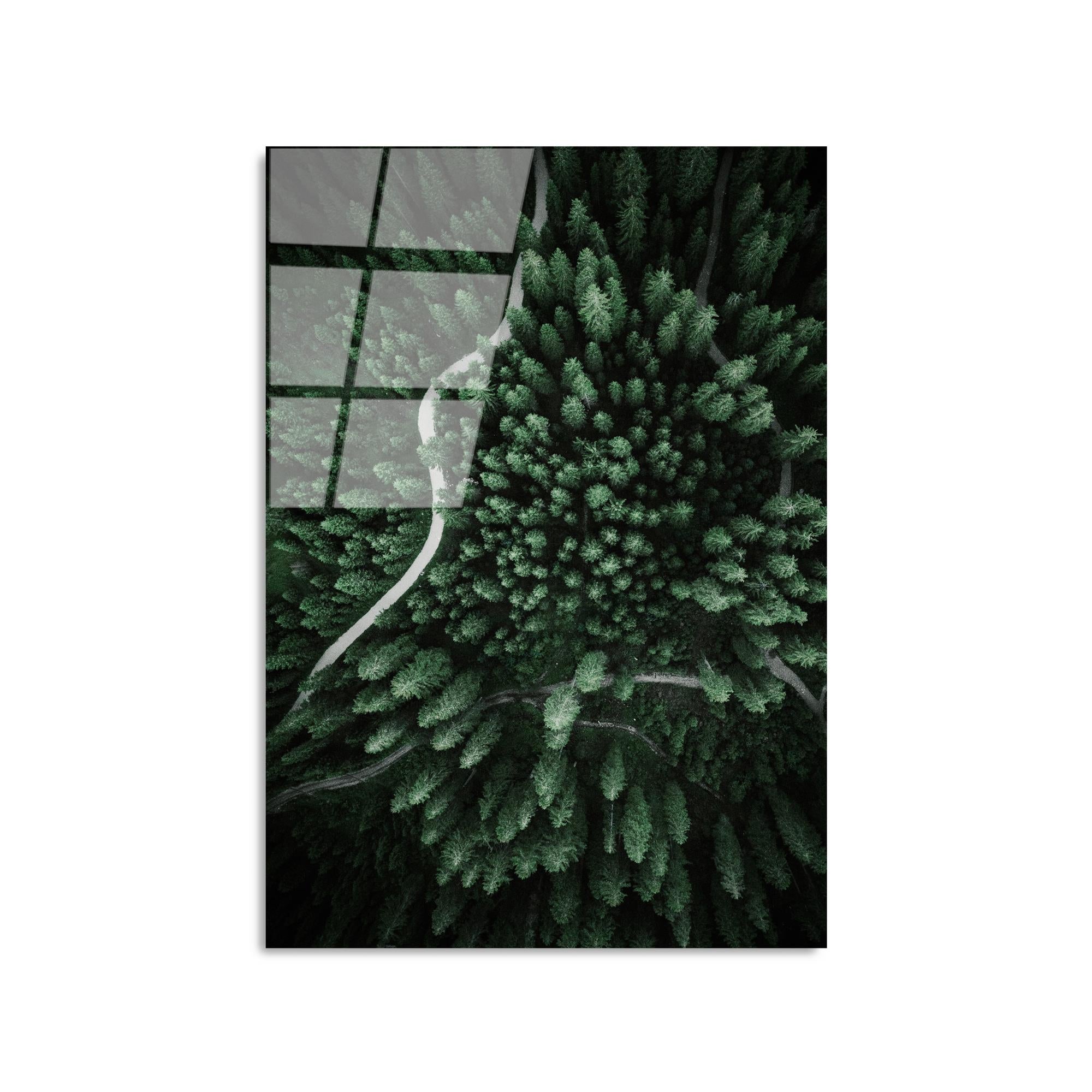 UV-360 Baskılı Cam Dikdörtgen Duvar Tablosu | ByLamp