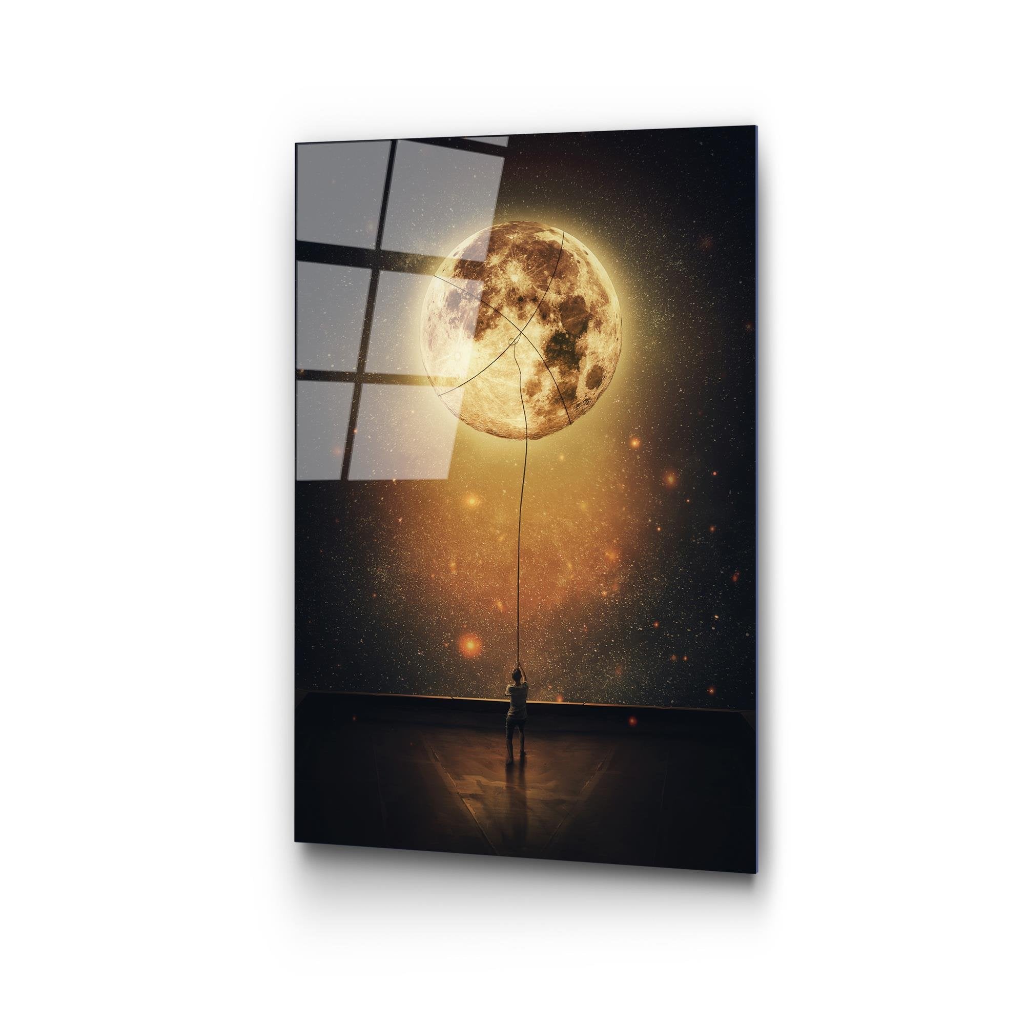 UV-362 Baskılı Cam Dikdörtgen Duvar Tablosu | ByLamp