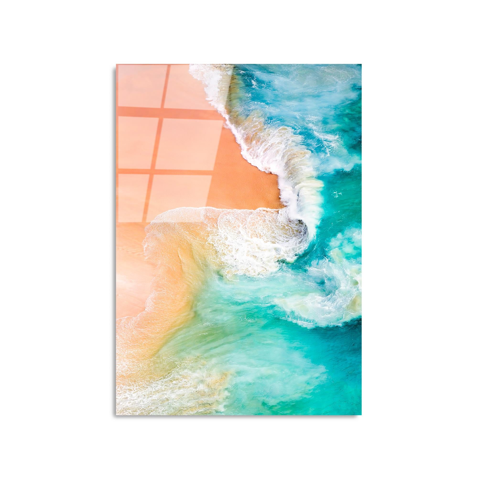 UV-363 Baskılı Cam Dikdörtgen Duvar Tablosu | ByLamp