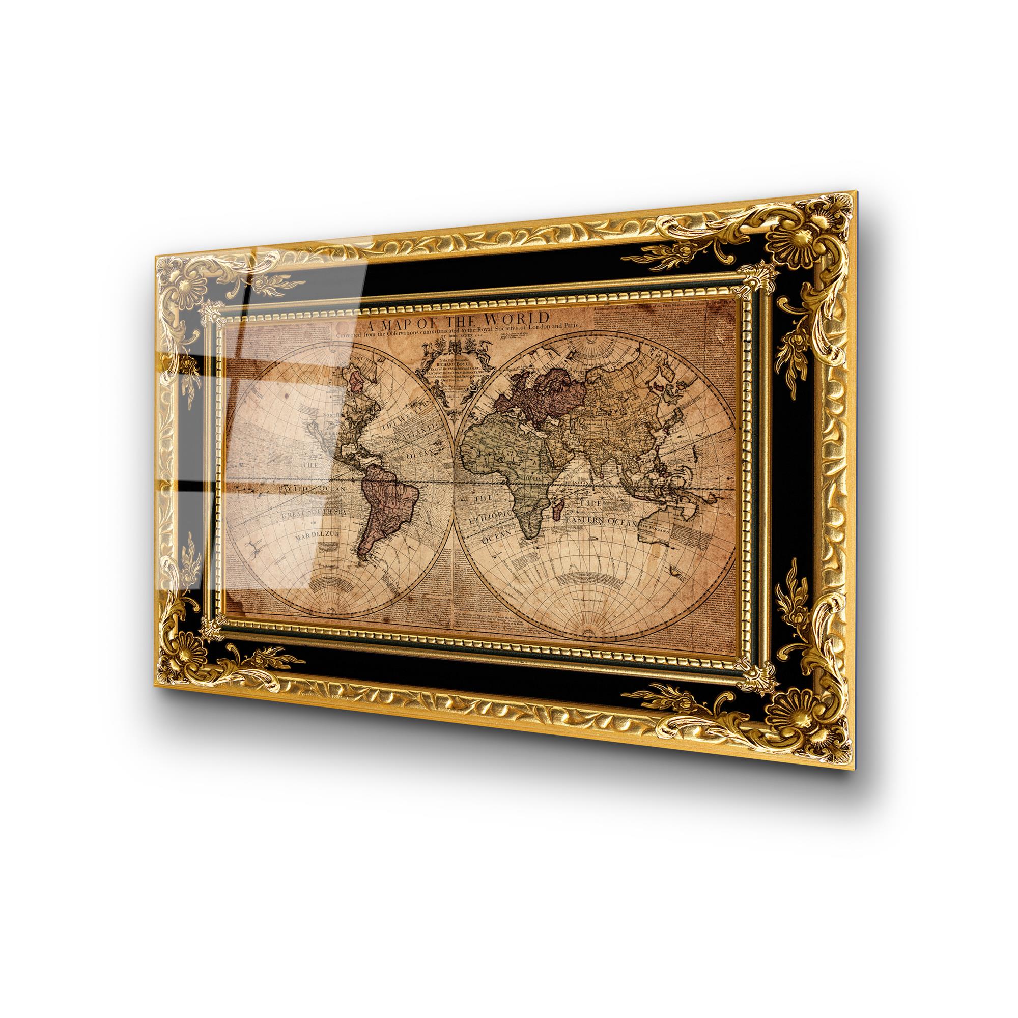 UV-364 Baskılı Cam Dikdörtgen Duvar Tablosu | ByLamp