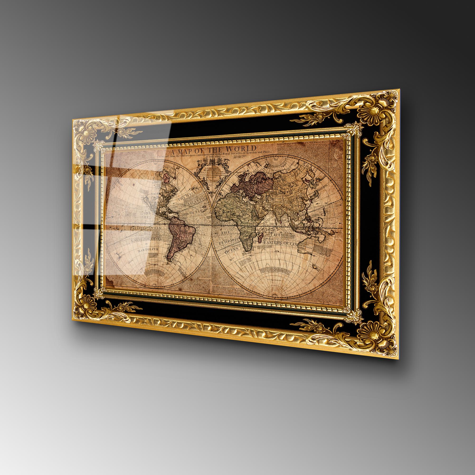 UV-364 Baskılı Cam Dikdörtgen Duvar Tablosu | ByLamp