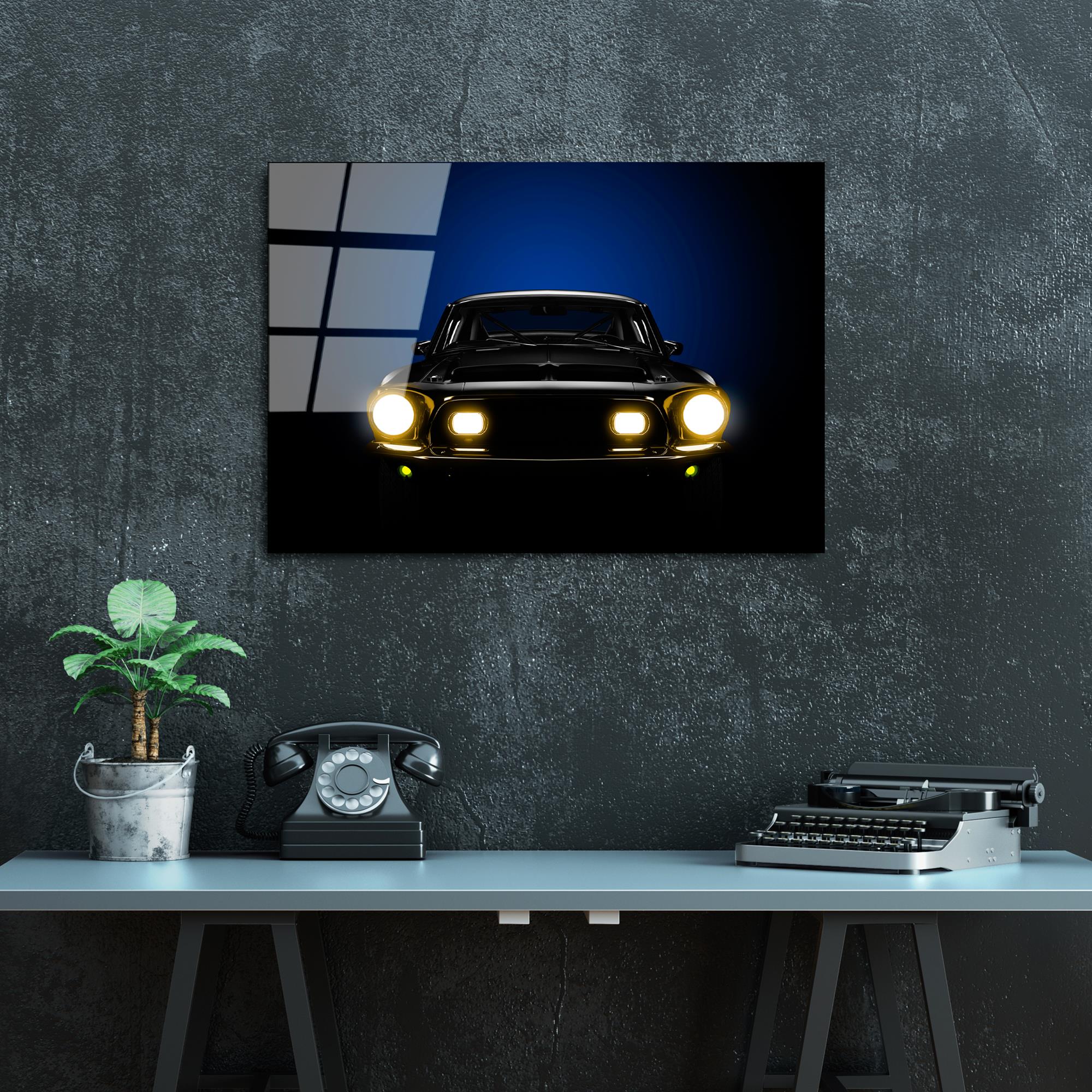 UV-368 Baskılı Cam Dikdörtgen Duvar Tablosu | ByLamp