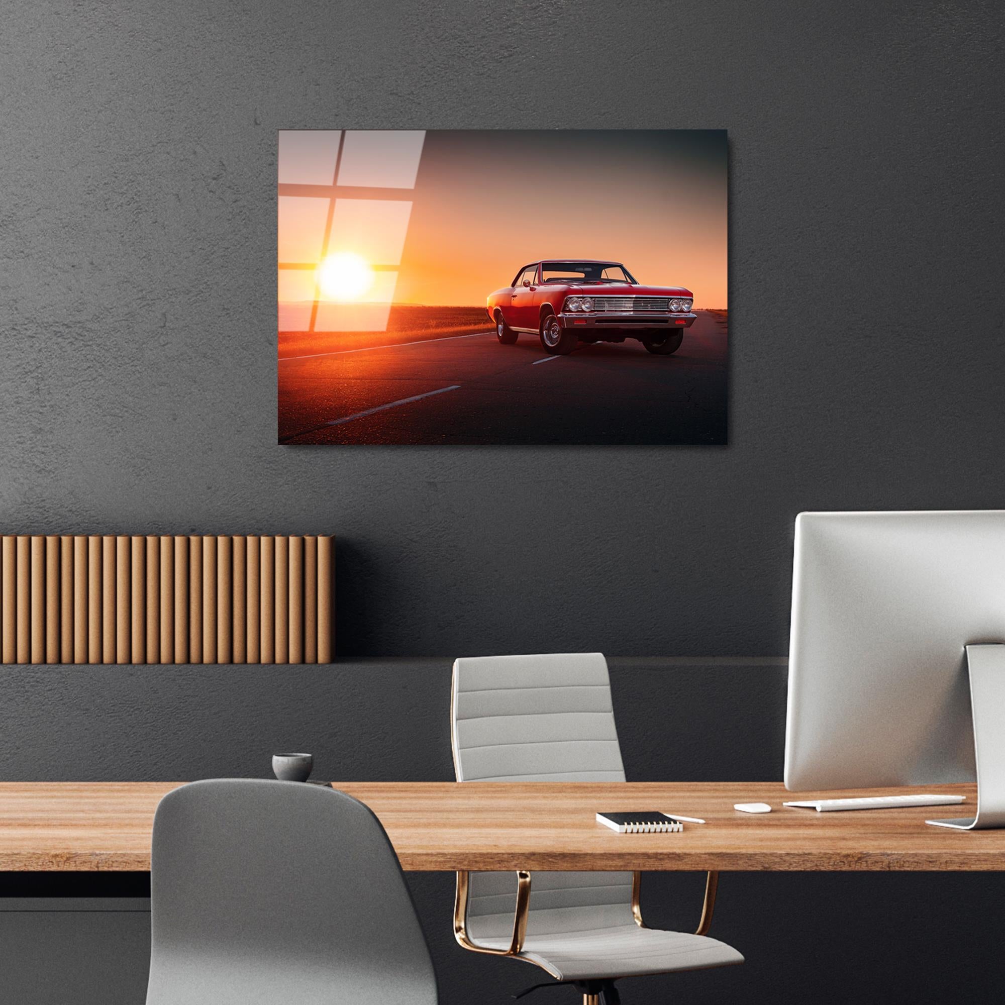 UV-369 Baskılı Cam Dikdörtgen Duvar Tablosu | ByLamp