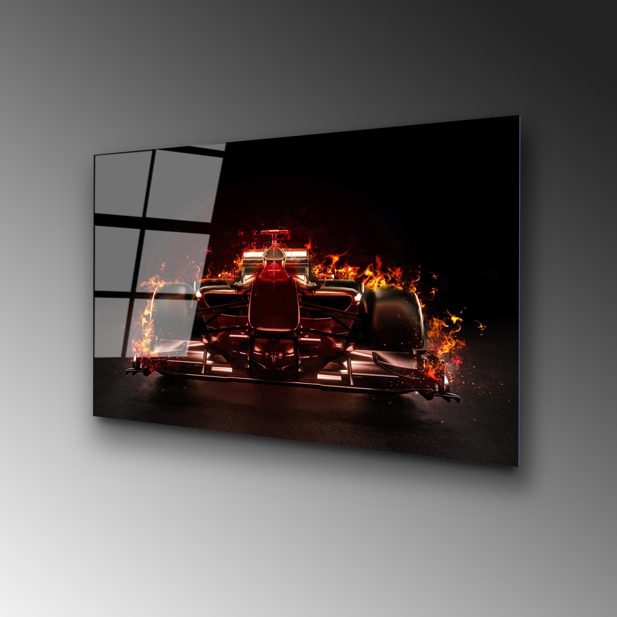 UV-370 Baskılı Cam Dikdörtgen Duvar Tablosu | ByLamp