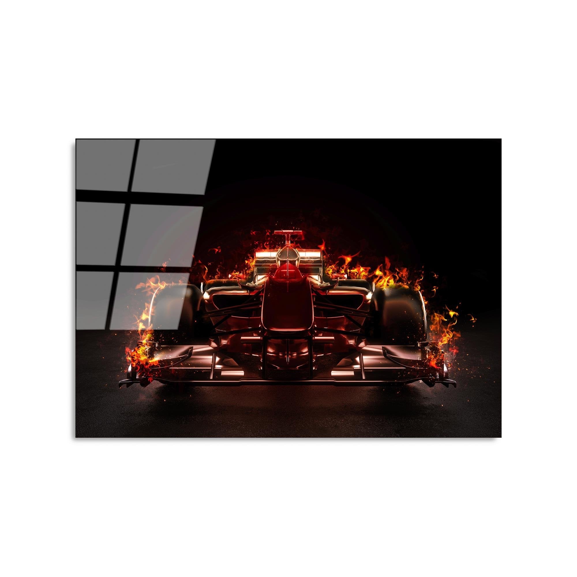 UV-370 Baskılı Cam Dikdörtgen Duvar Tablosu | ByLamp