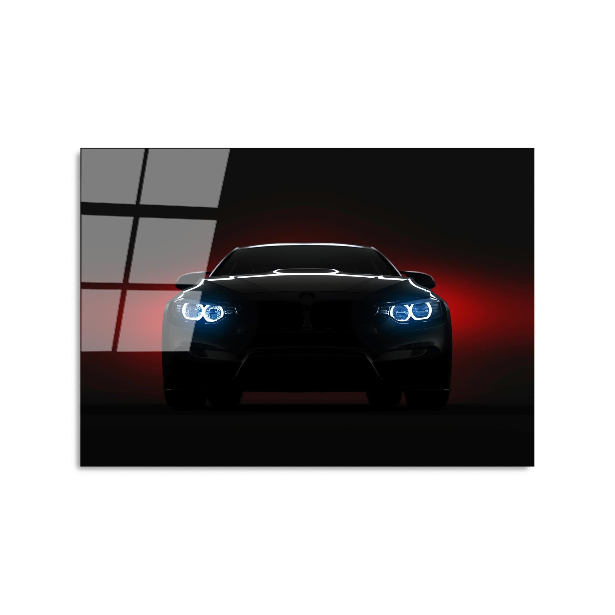 UV-371 Baskılı Cam Dikdörtgen Duvar Tablosu | ByLamp