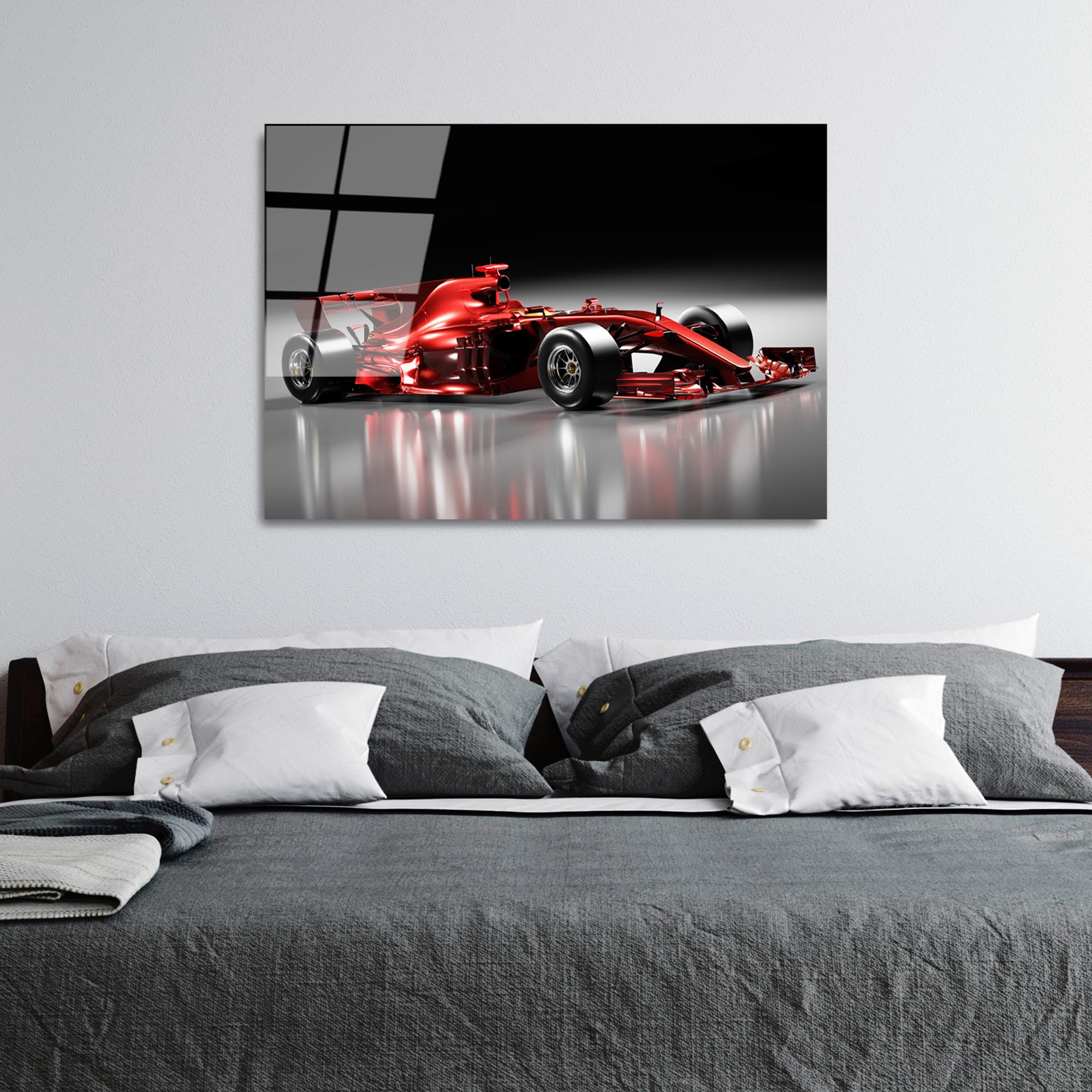 UV-376 Baskılı Cam Dikdörtgen Duvar Tablosu | ByLamp