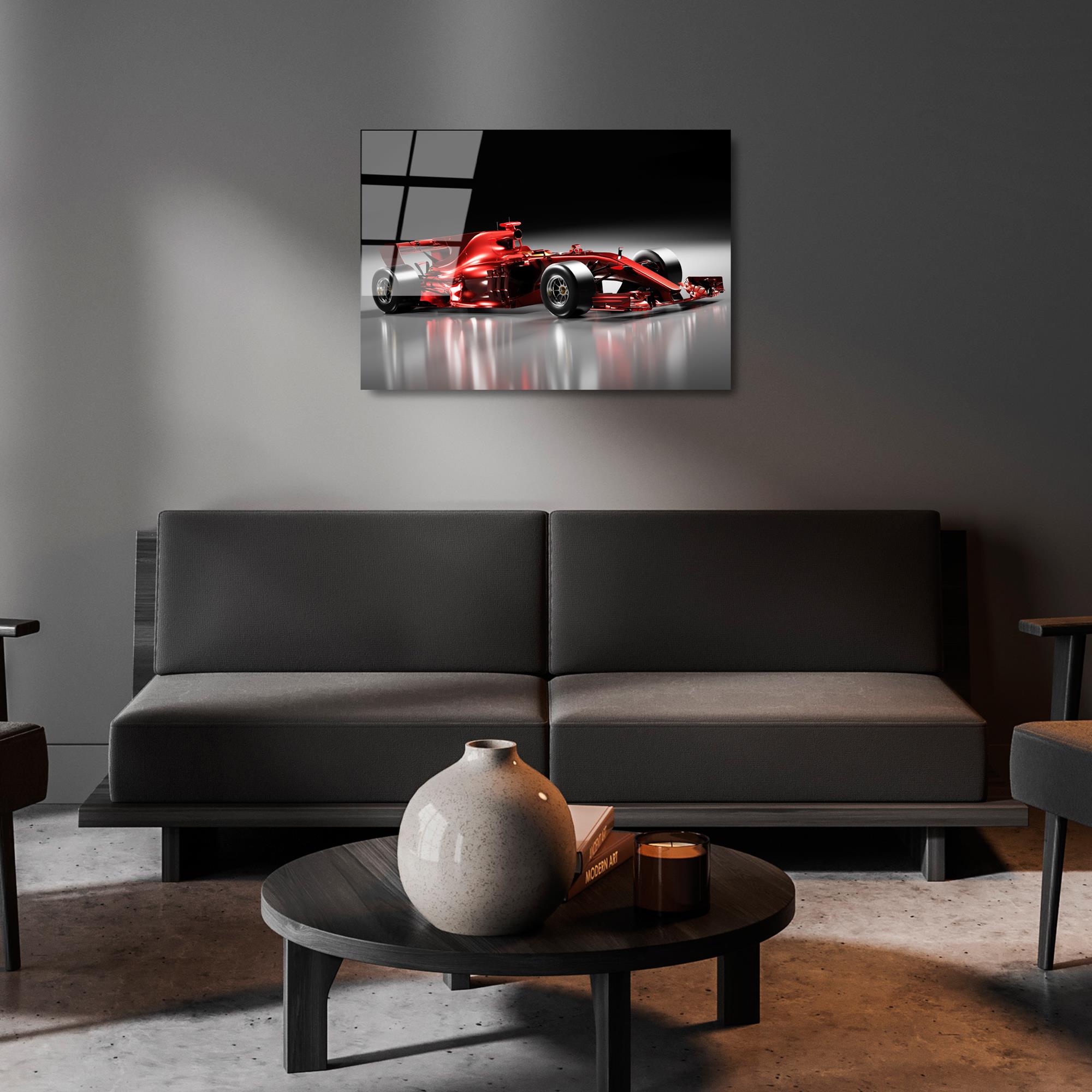 UV-376 Baskılı Cam Dikdörtgen Duvar Tablosu | ByLamp