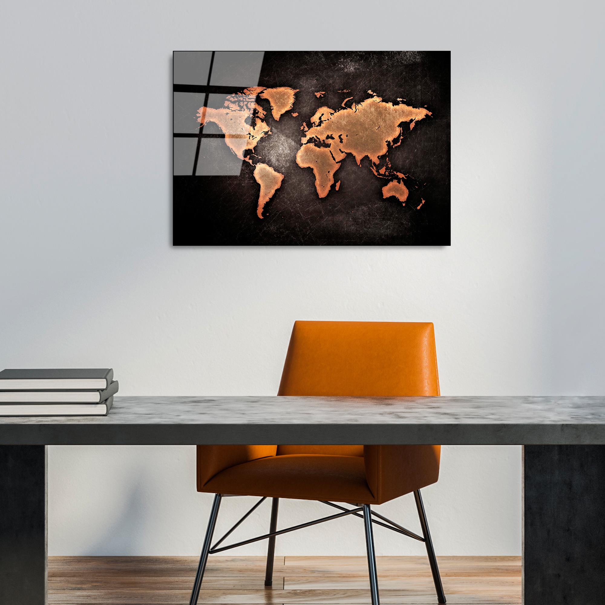 UV-379 Baskılı Cam Dikdörtgen Duvar Tablosu | ByLamp