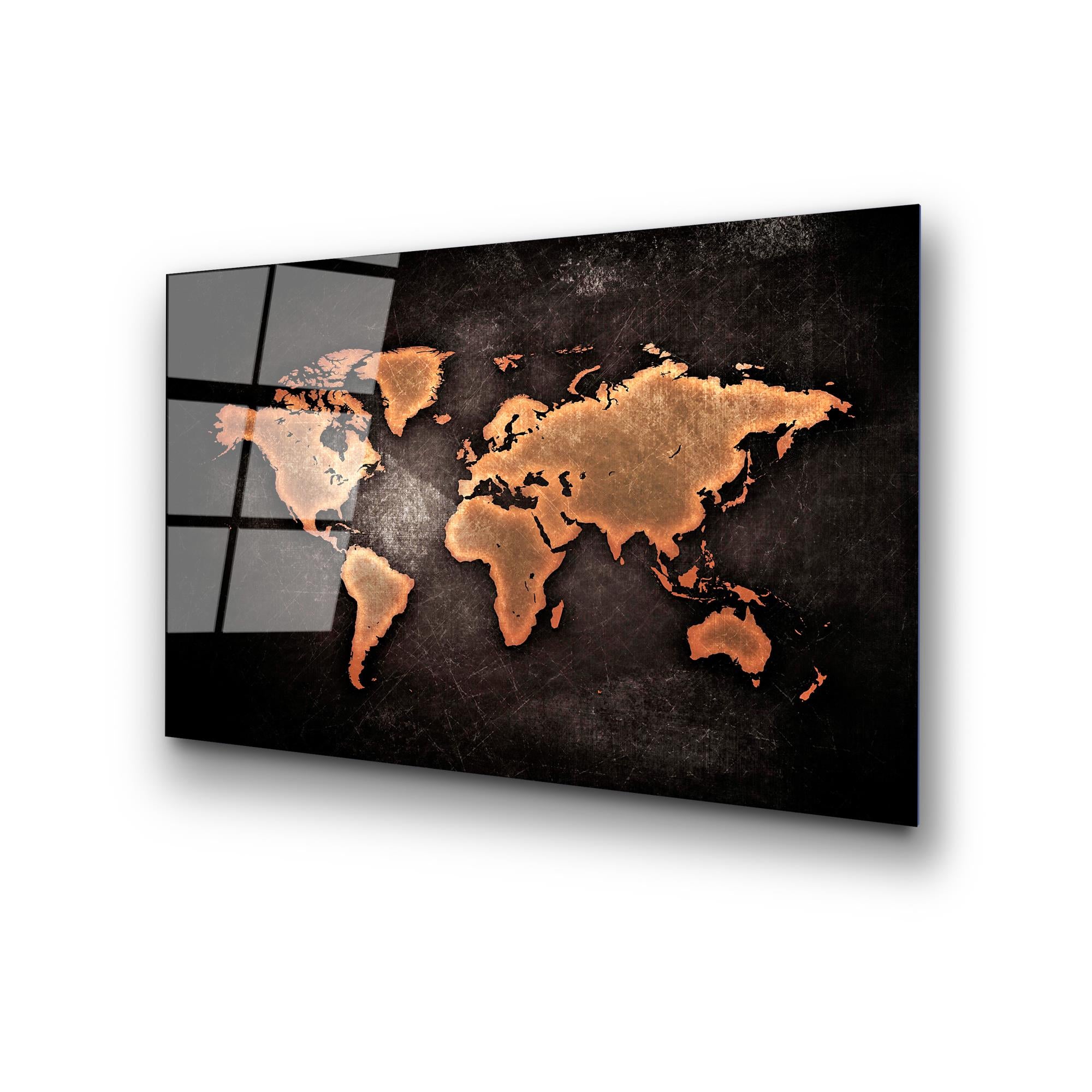 UV-379 Baskılı Cam Dikdörtgen Duvar Tablosu | ByLamp