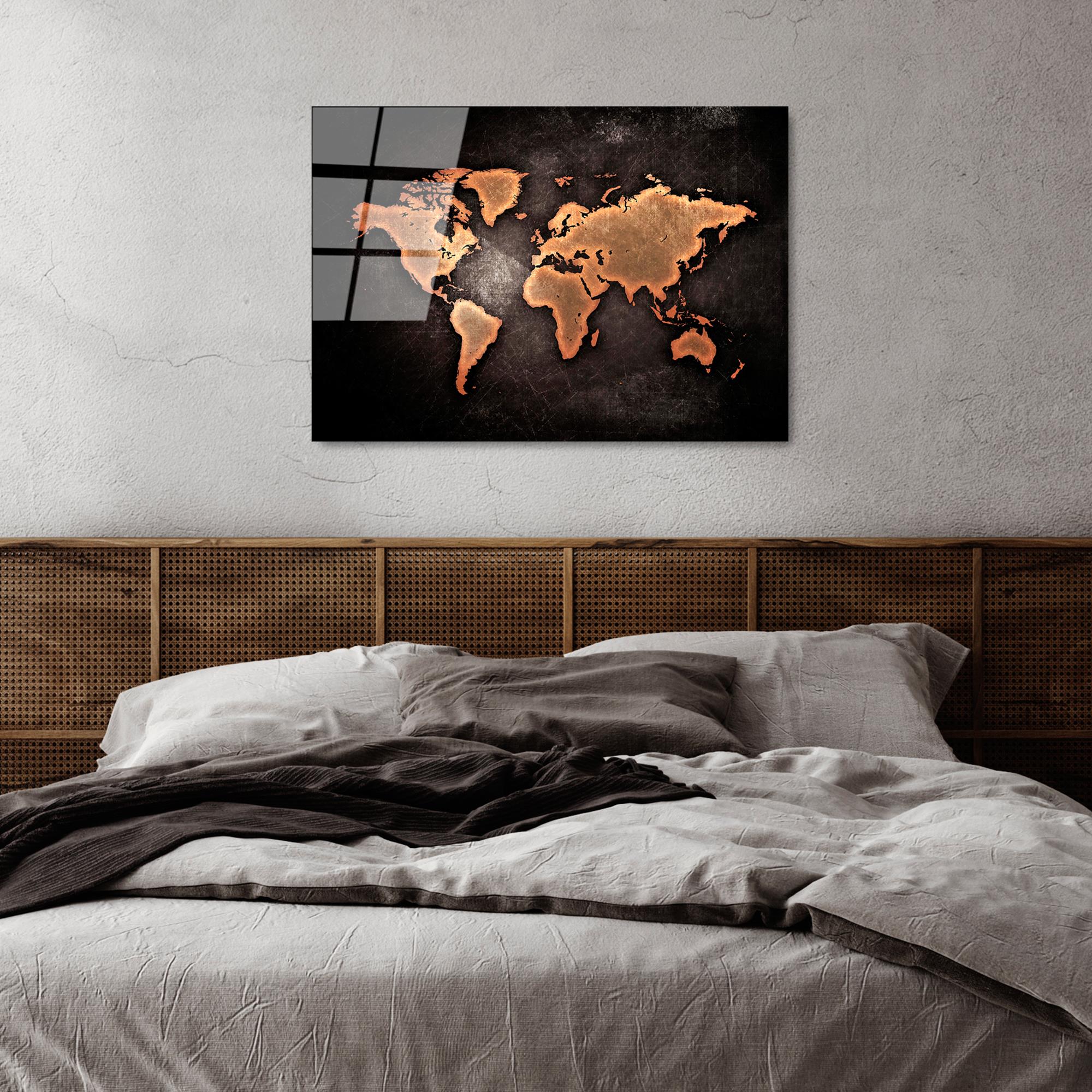 UV-379 Baskılı Cam Dikdörtgen Duvar Tablosu | ByLamp