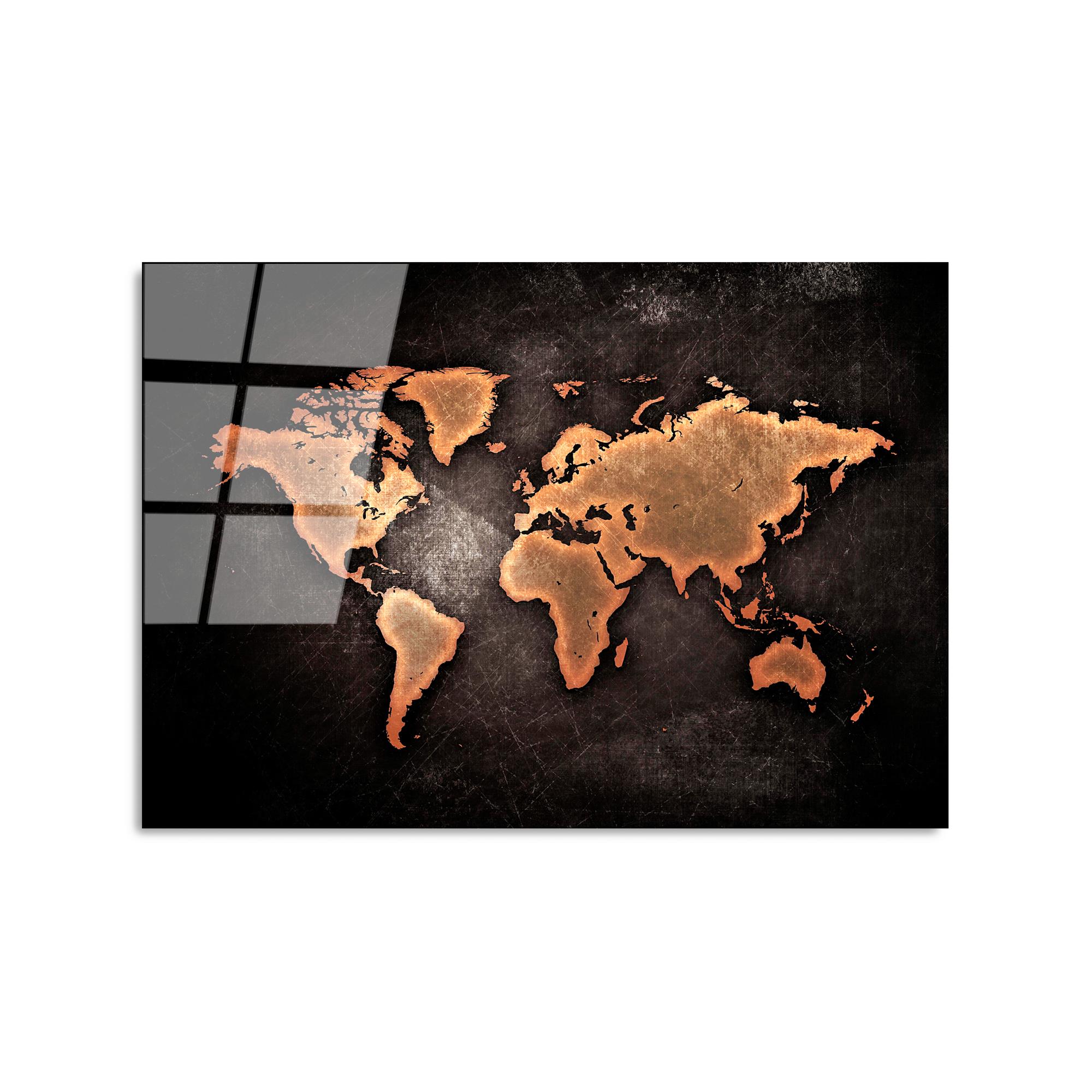 UV-379 Baskılı Cam Dikdörtgen Duvar Tablosu | ByLamp