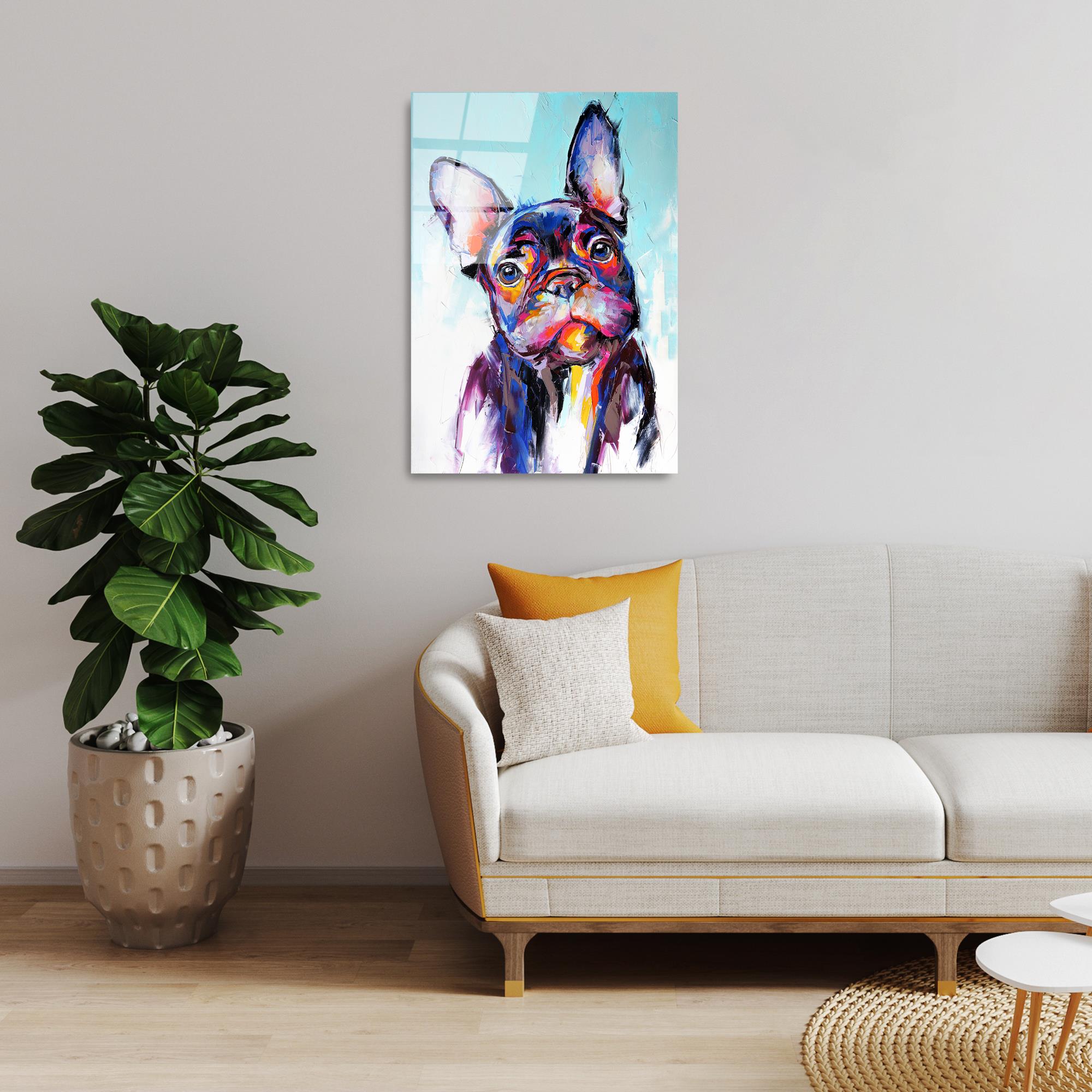 UV-383 Baskılı Cam Dikdörtgen Duvar Tablosu | ByLamp