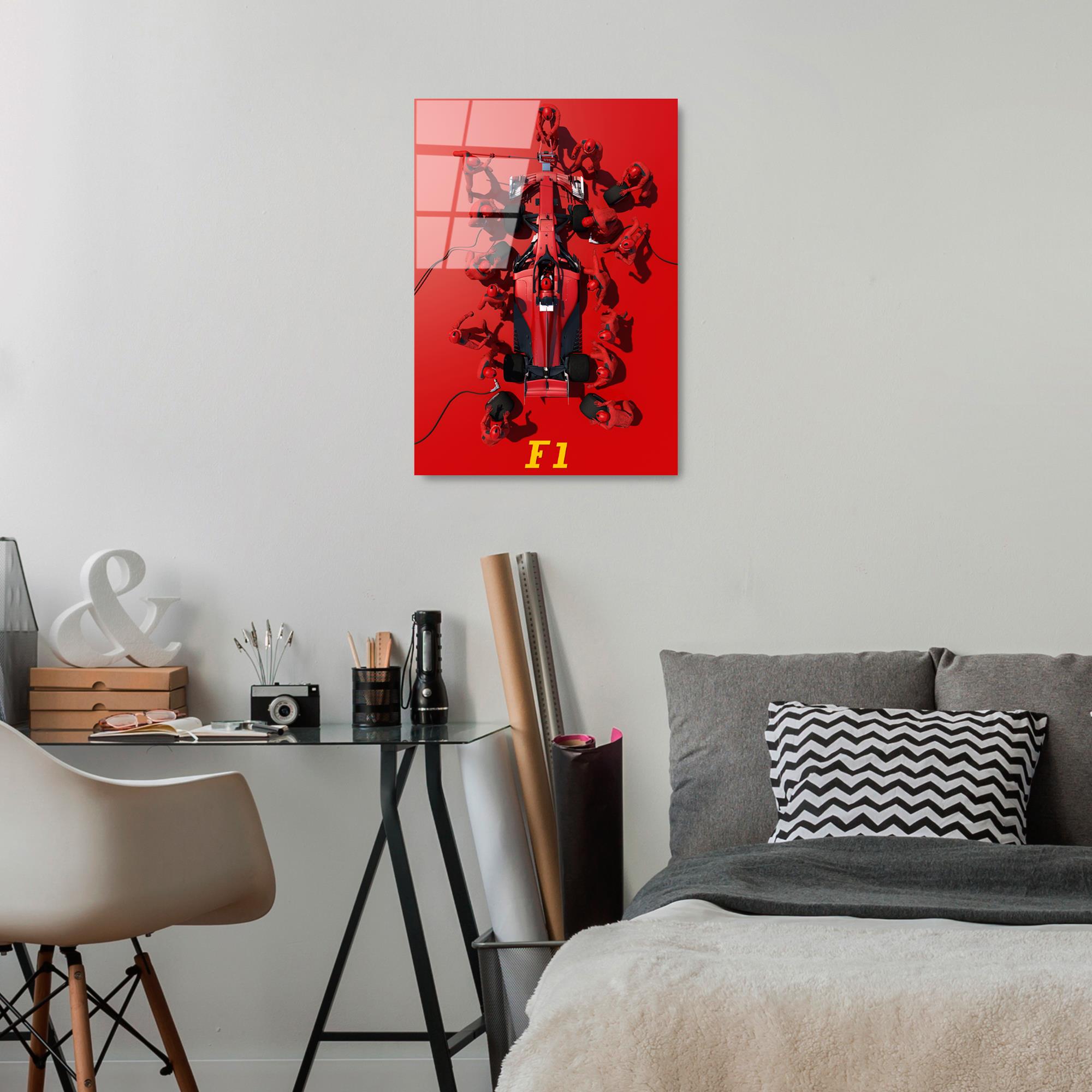 UV-384 Baskılı Cam Dikdörtgen Duvar Tablosu | ByLamp