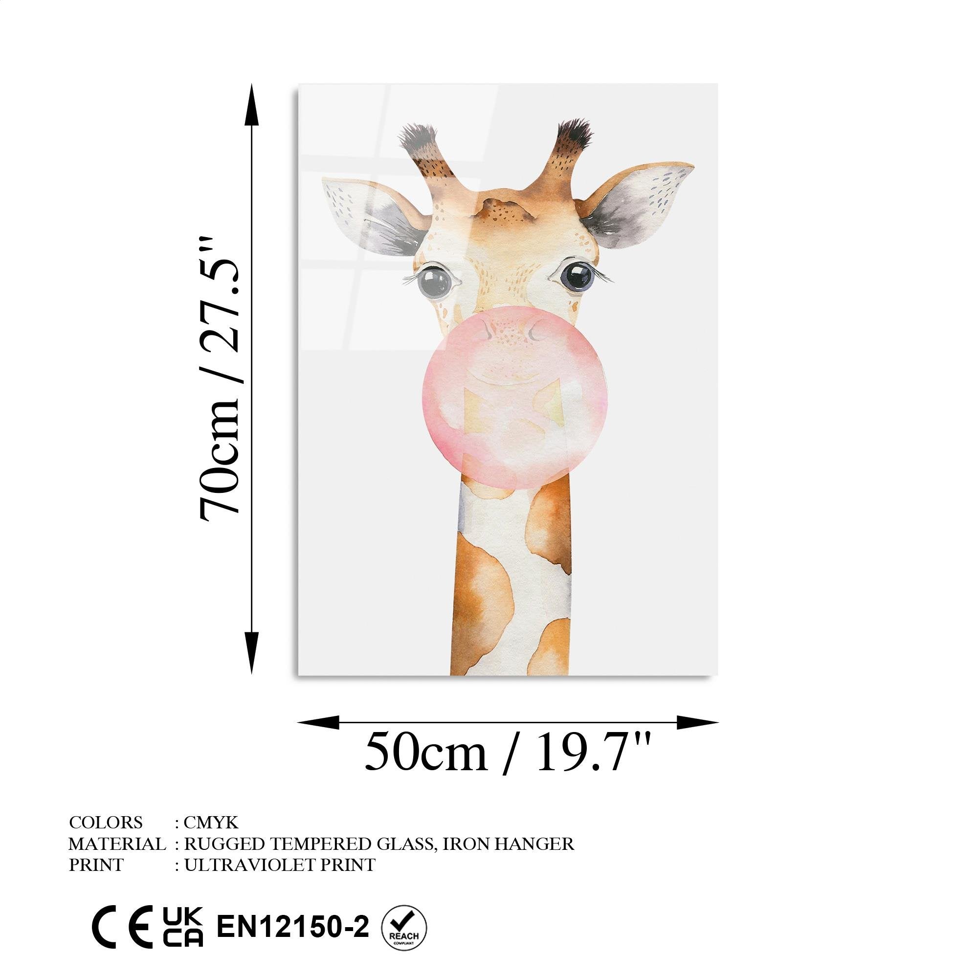 UV-385 Baskılı Cam Dikdörtgen Duvar Tablosu | ByLamp