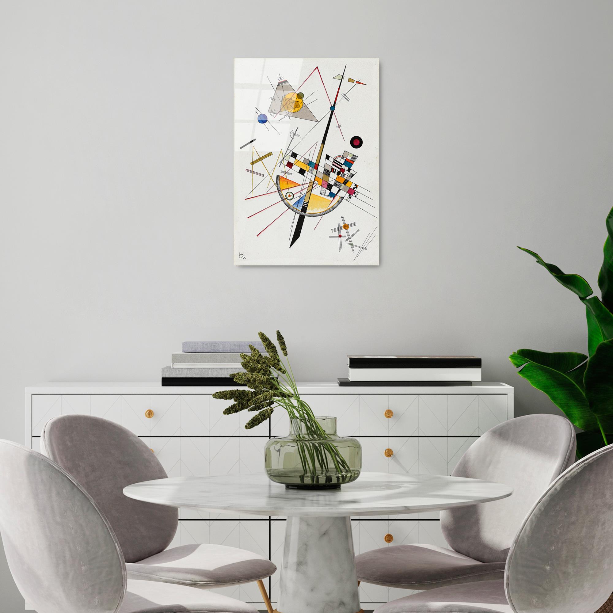 UV-386 Baskılı Cam Dikdörtgen Duvar Tablosu | ByLamp