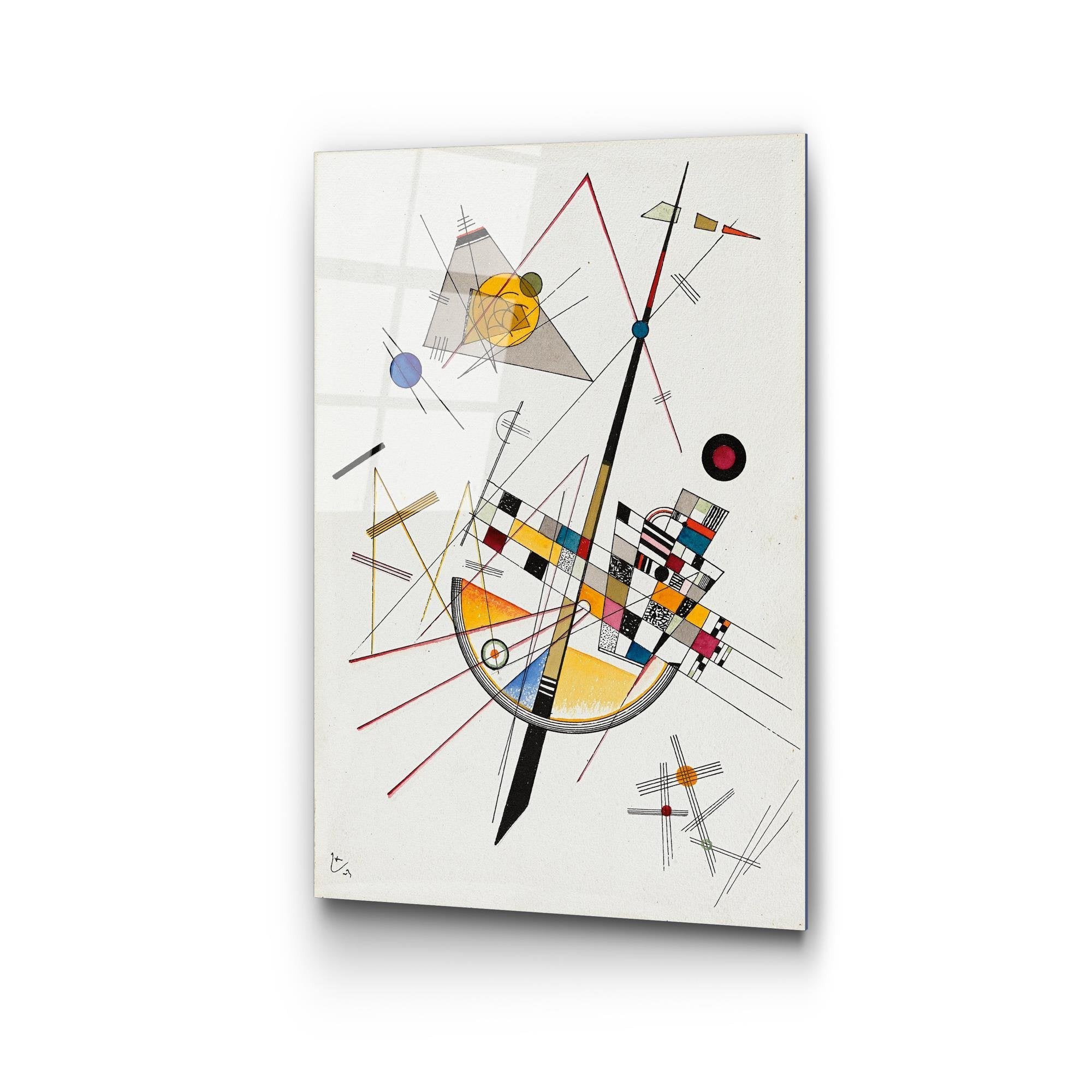 UV-386 Baskılı Cam Dikdörtgen Duvar Tablosu | ByLamp