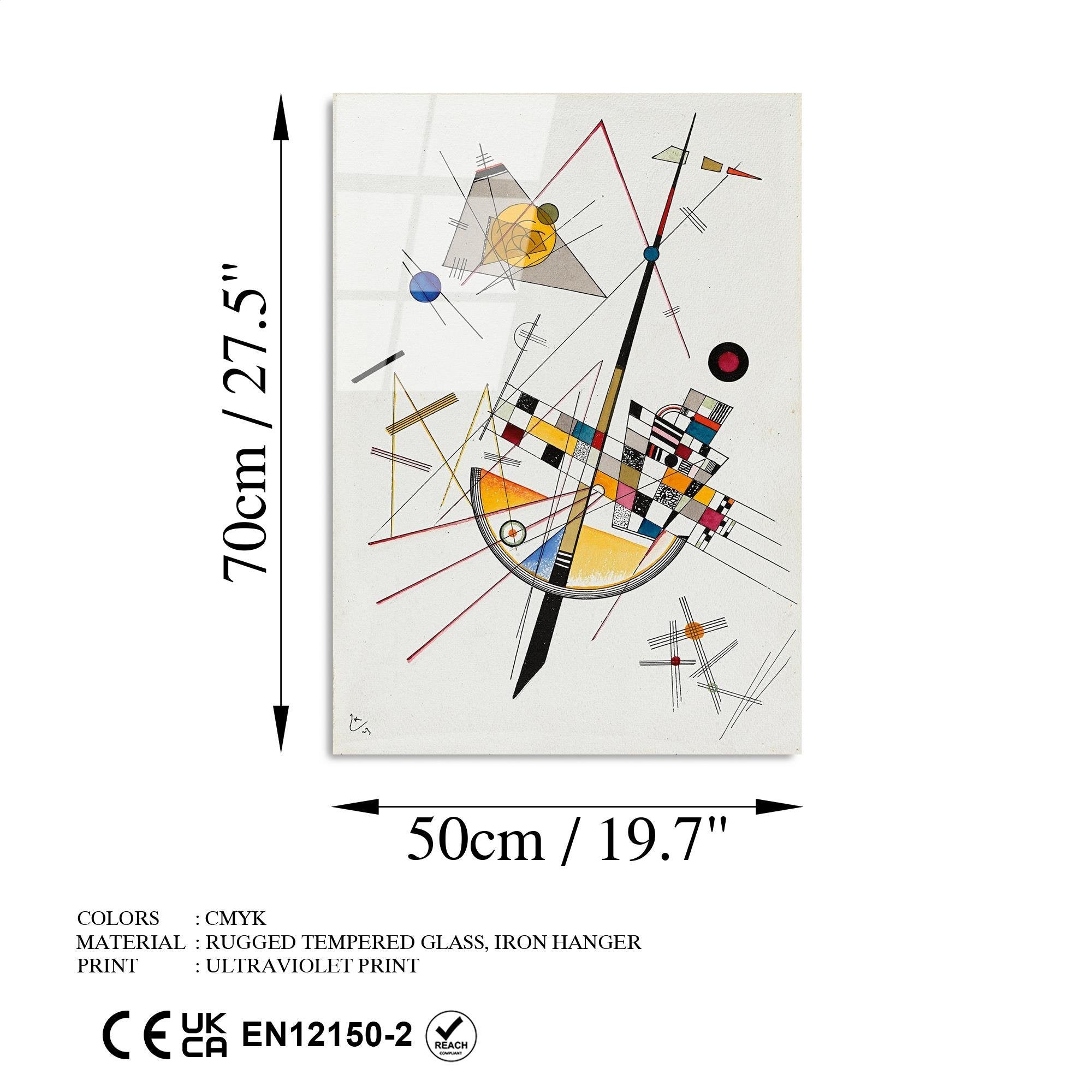 UV-386 Baskılı Cam Dikdörtgen Duvar Tablosu | ByLamp