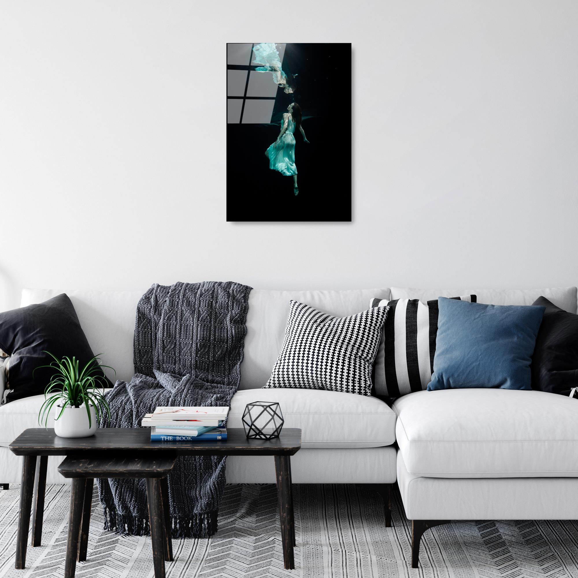 UV-390 Baskılı Cam Dikdörtgen Duvar Tablosu | ByLamp