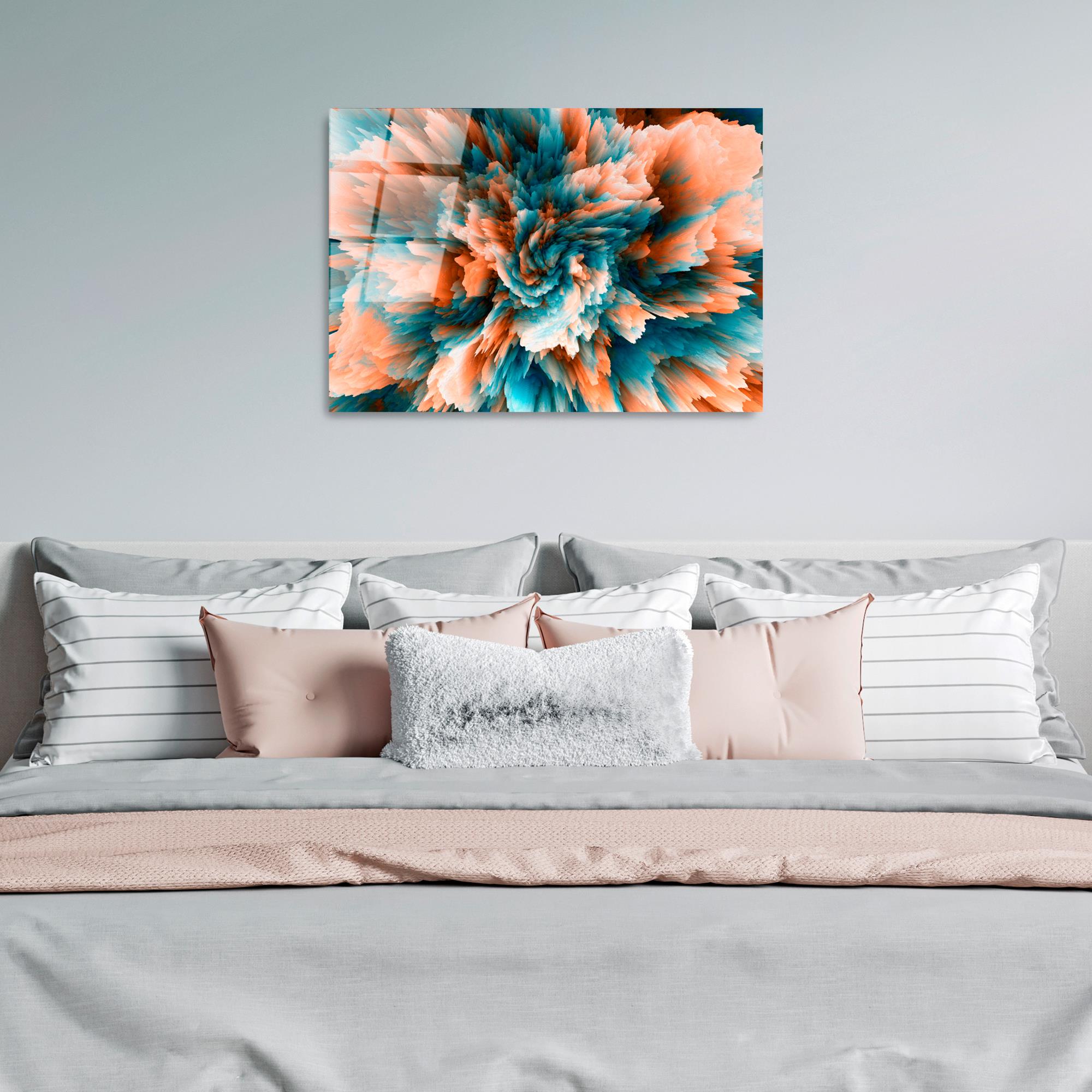 UV-391 Baskılı Cam Dikdörtgen Duvar Tablosu | ByLamp