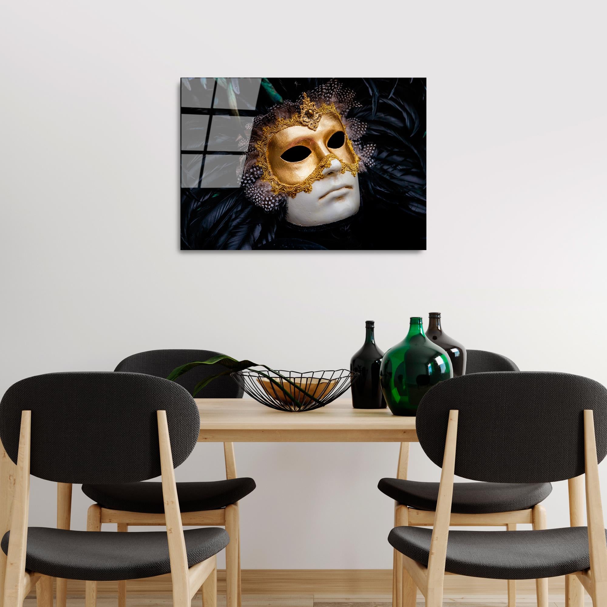 UV-392 Baskılı Cam Dikdörtgen Duvar Tablosu | ByLamp