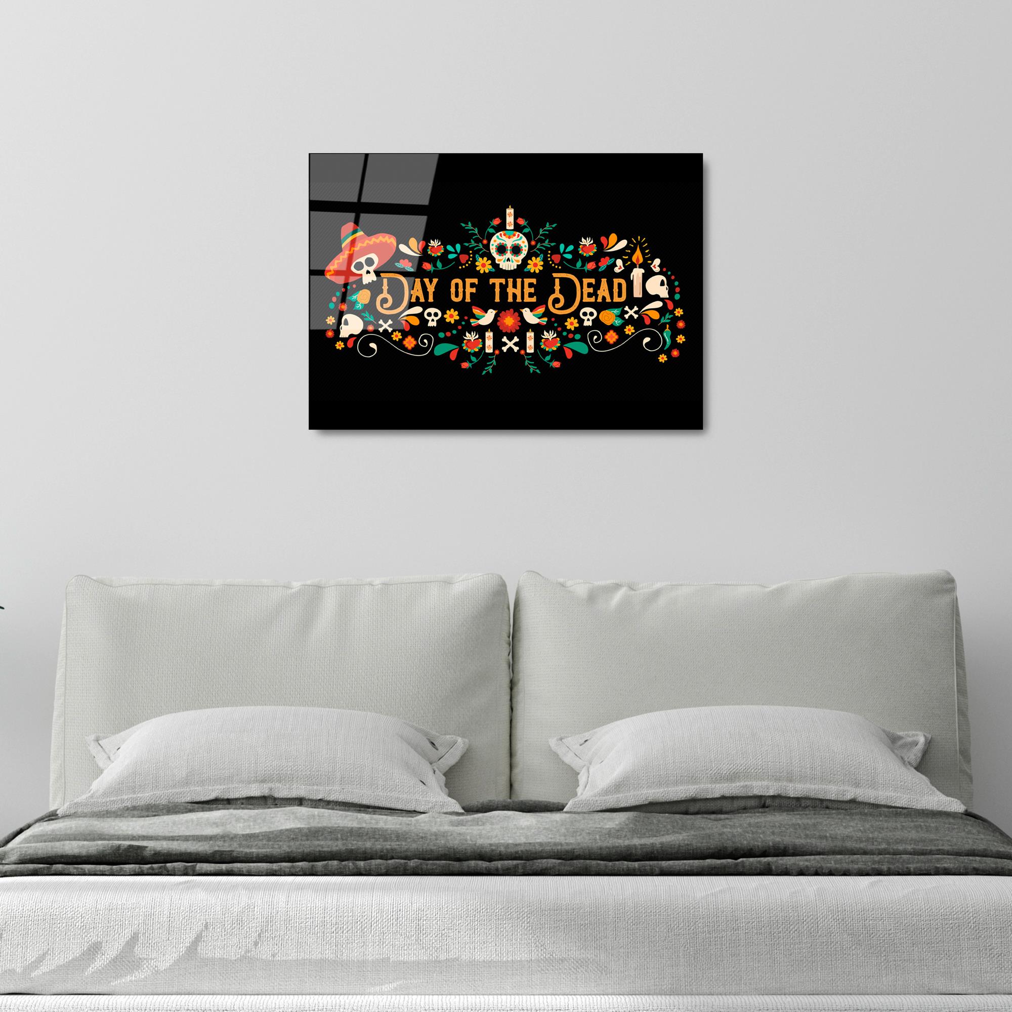 UV-393 Baskılı Cam Dikdörtgen Duvar Tablosu | ByLamp