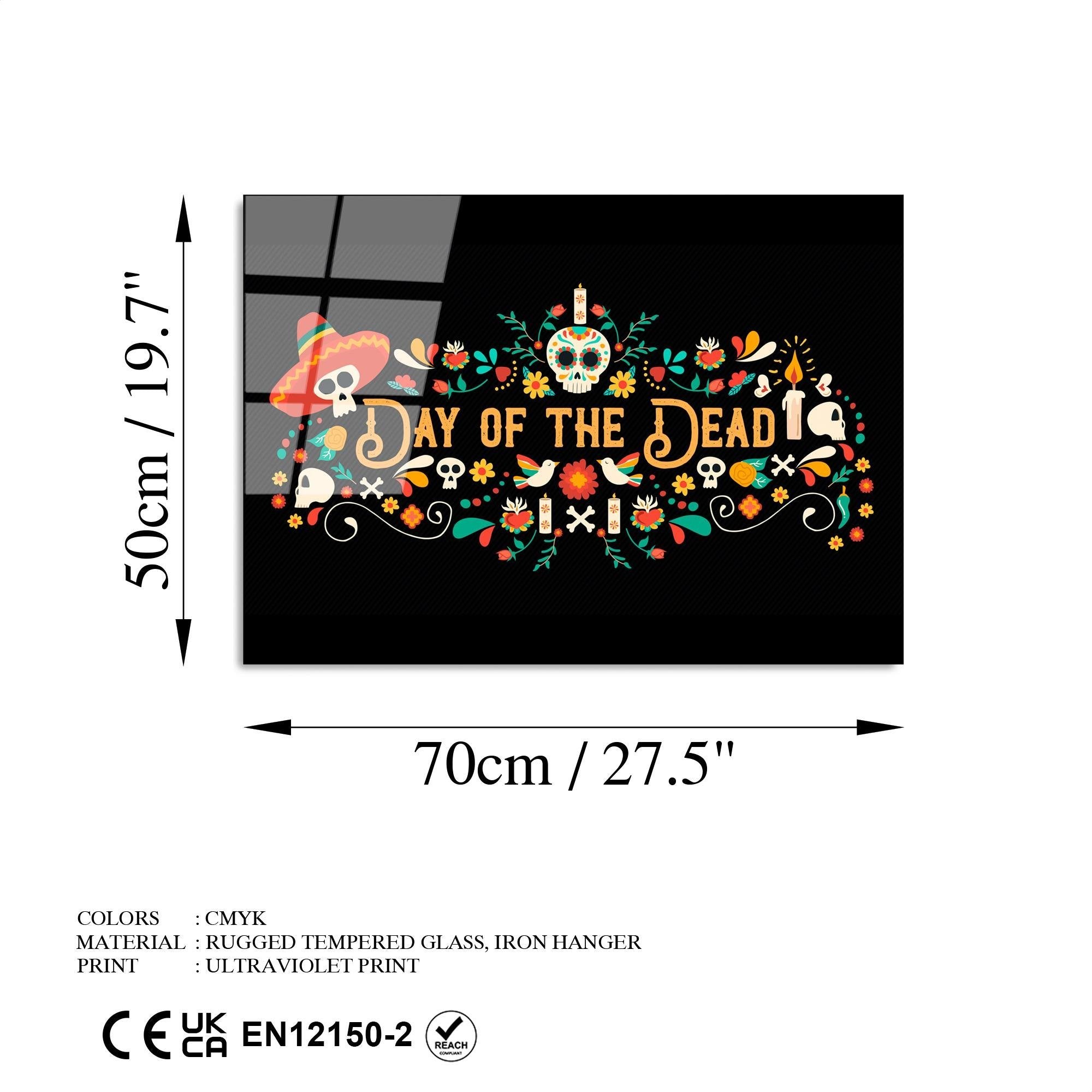 UV-393 Baskılı Cam Dikdörtgen Duvar Tablosu | ByLamp