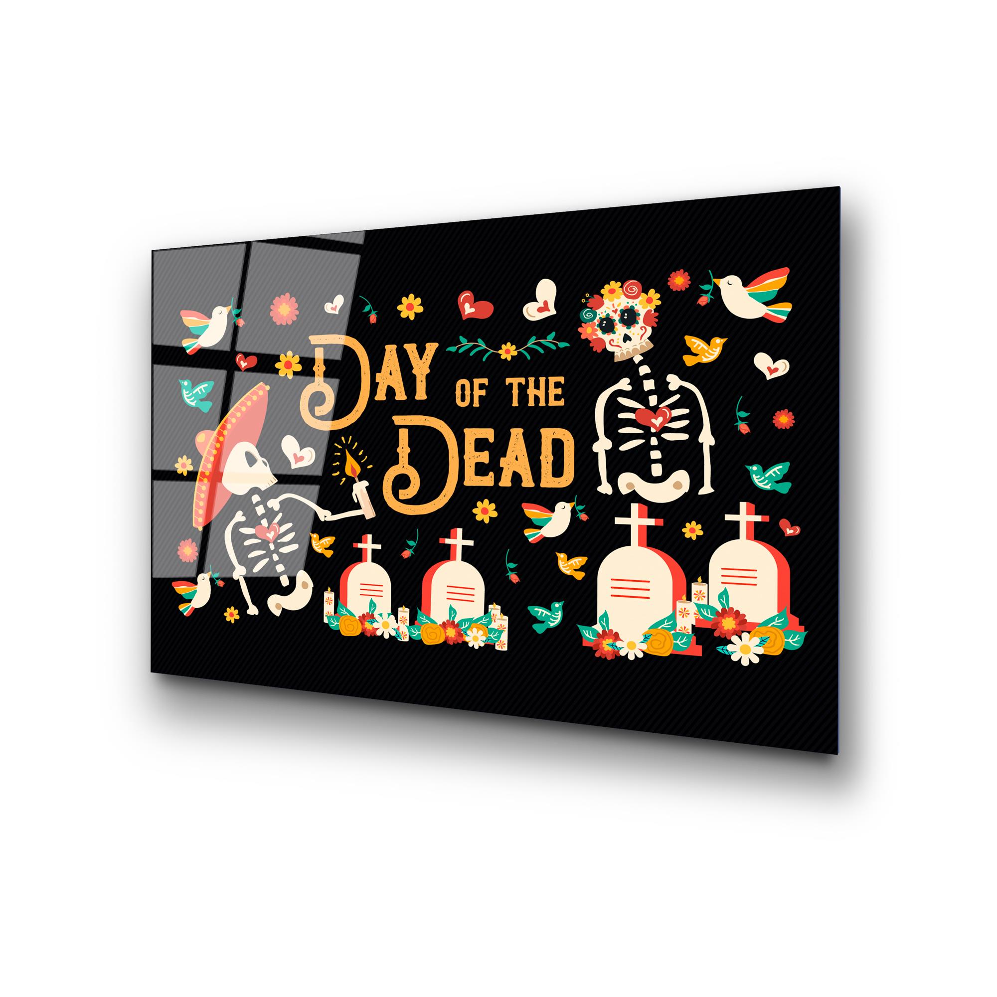 UV-394 Baskılı Cam Dikdörtgen Duvar Tablosu | ByLamp