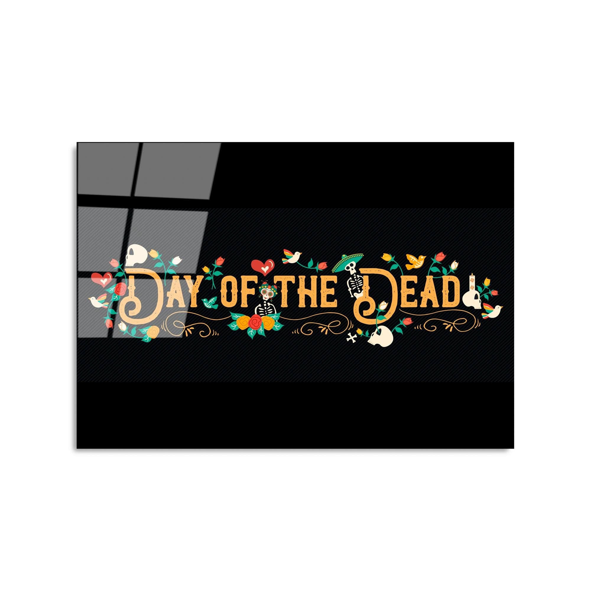 UV-395 Baskılı Cam Dikdörtgen Duvar Tablosu | ByLamp