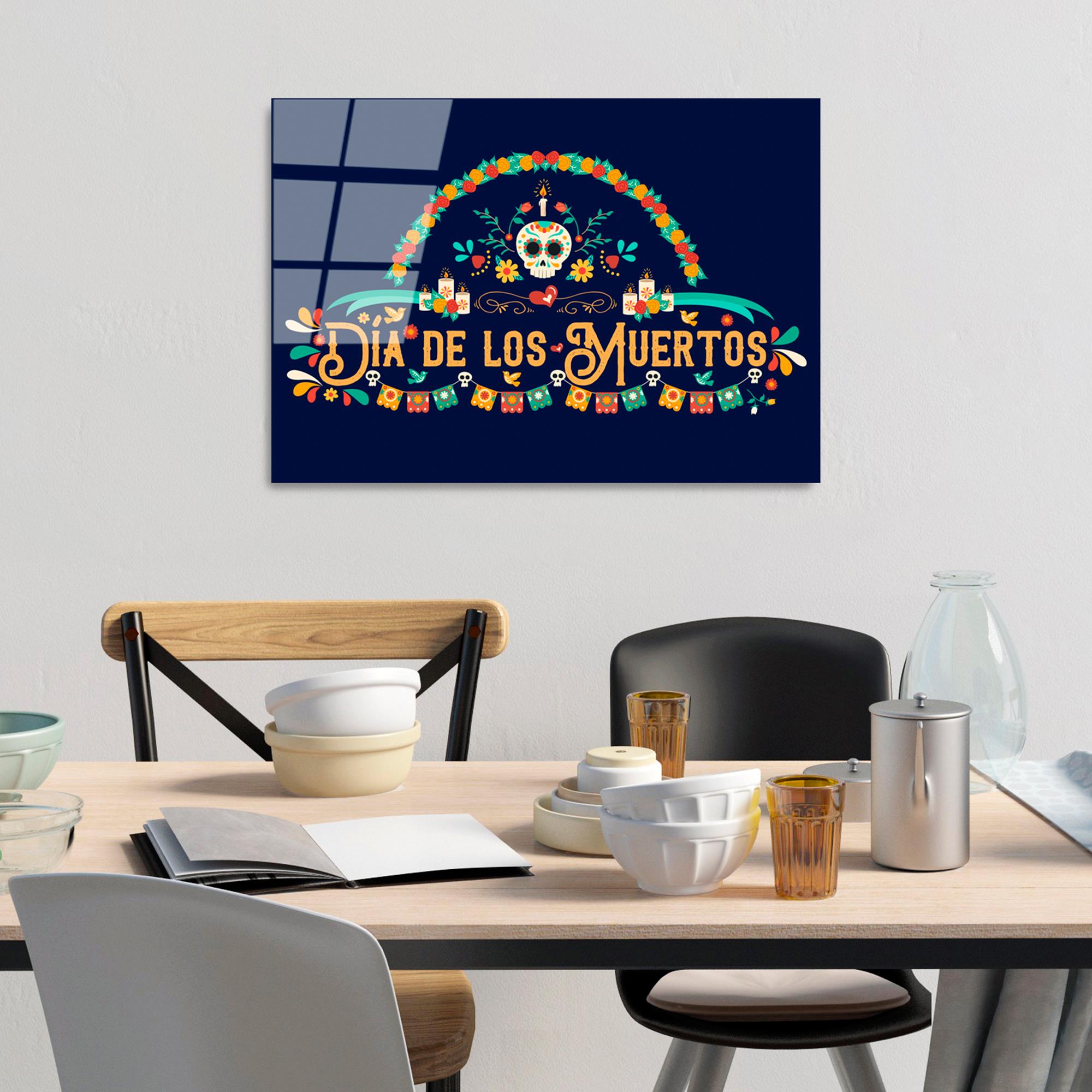 UV-396 Baskılı Cam Dikdörtgen Duvar Tablosu | ByLamp