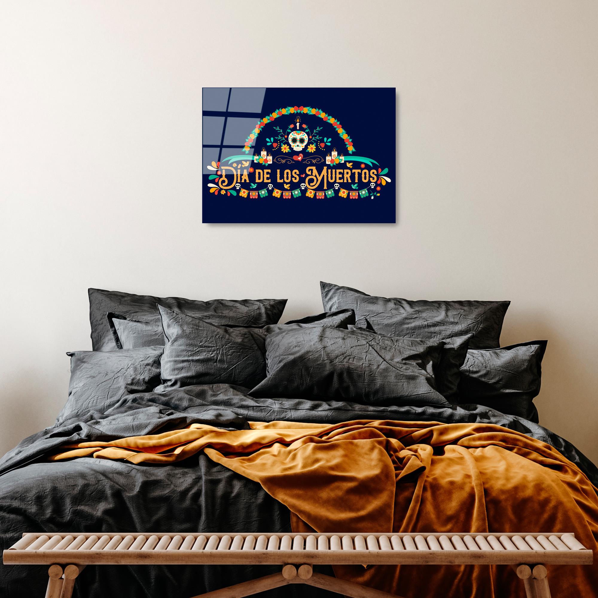 UV-396 Baskılı Cam Dikdörtgen Duvar Tablosu | ByLamp