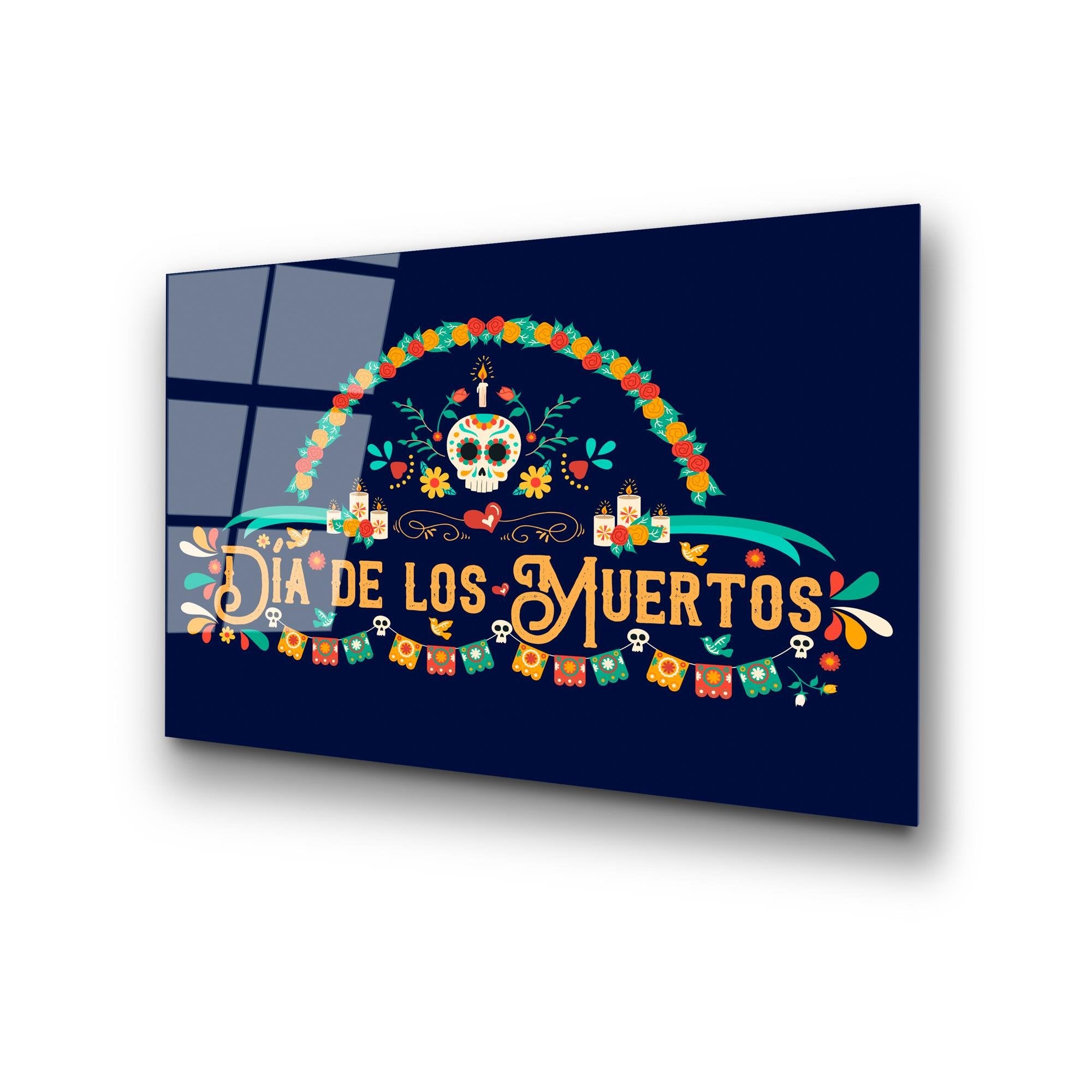 UV-396 Baskılı Cam Dikdörtgen Duvar Tablosu | ByLamp