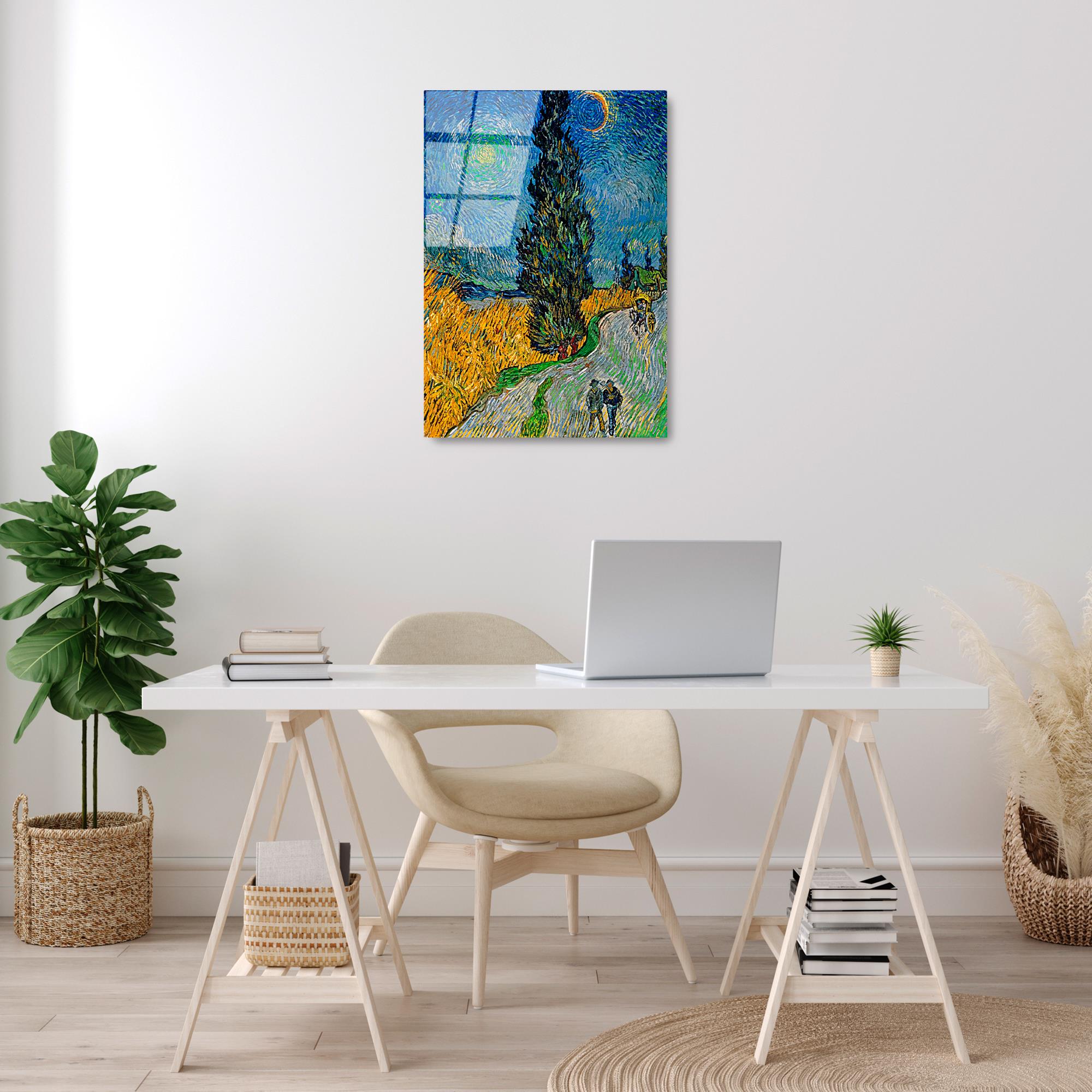 UV-408 Baskılı Cam Dikdörtgen Duvar Tablosu | ByLamp