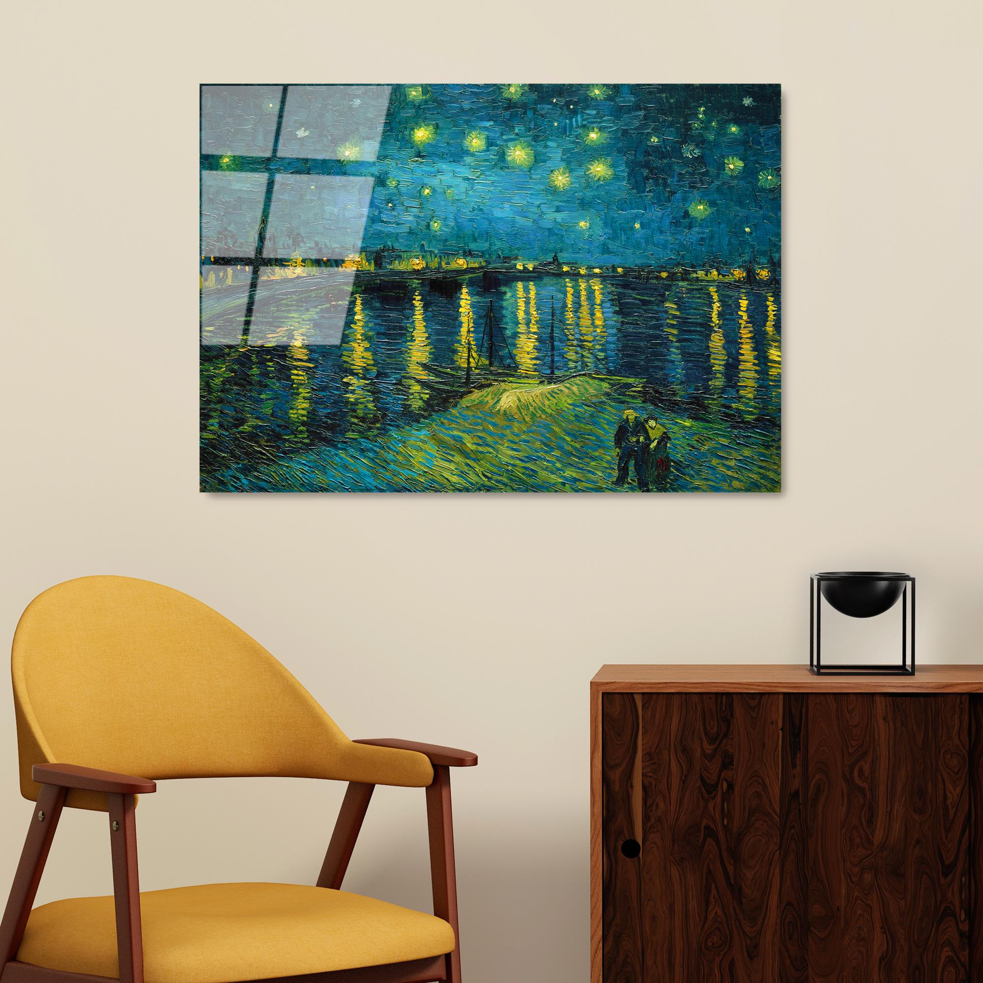 UV-409 Baskılı Cam Dikdörtgen Duvar Tablosu | ByLamp