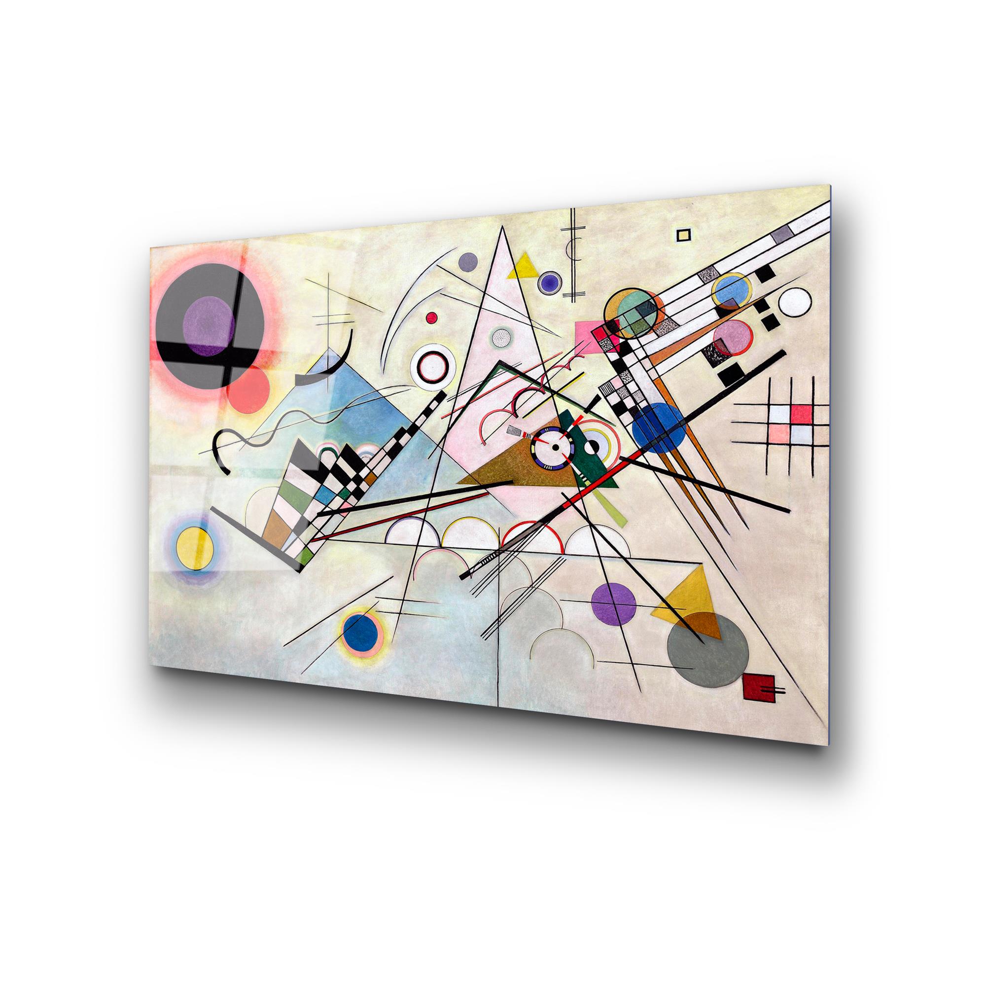 UV-415 Baskılı Cam Dikdörtgen Duvar Tablosu | ByLamp