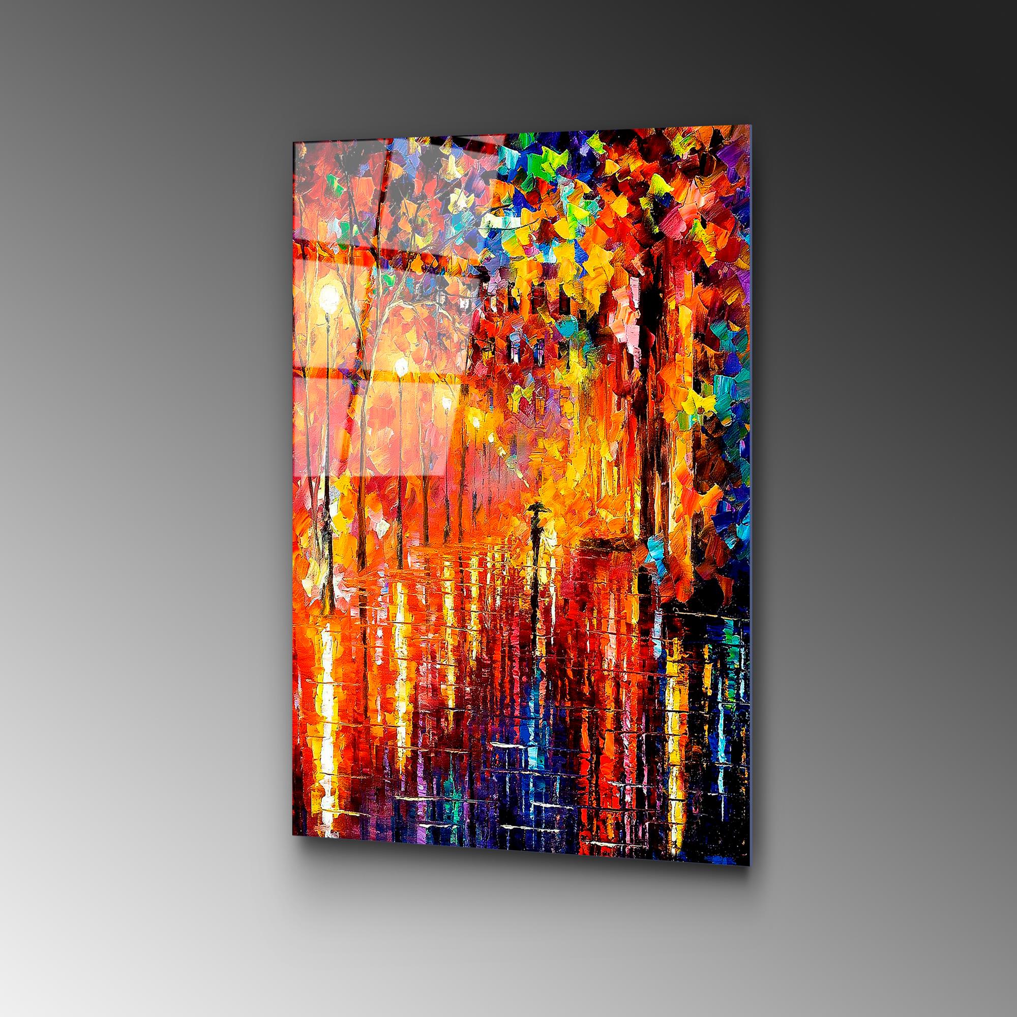 UV-416 Baskılı Cam Dikdörtgen Duvar Tablosu | ByLamp