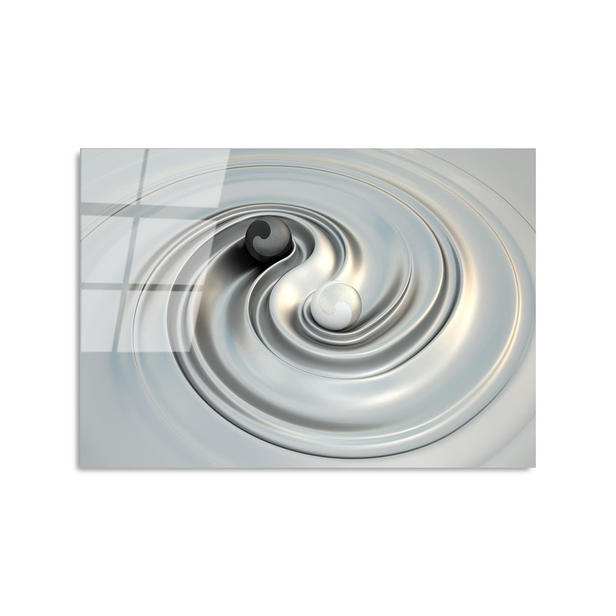 UV-418 Baskılı Cam Dikdörtgen Duvar Tablosu | ByLamp