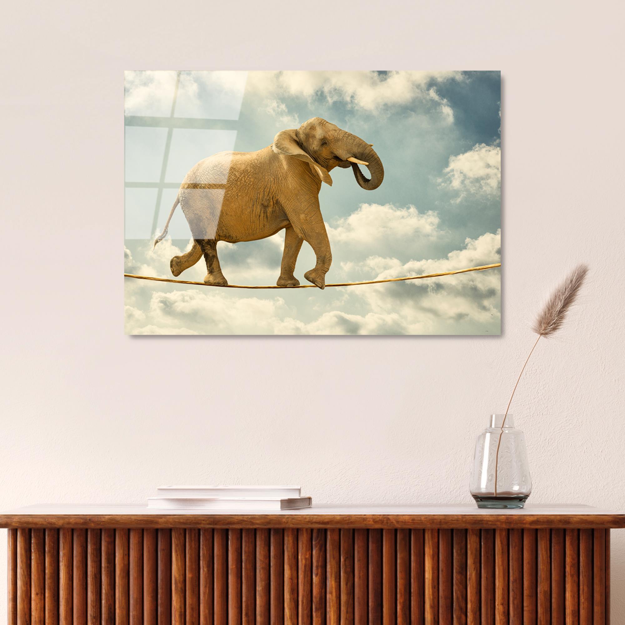 UV-419 Baskılı Cam Dikdörtgen Duvar Tablosu | ByLamp