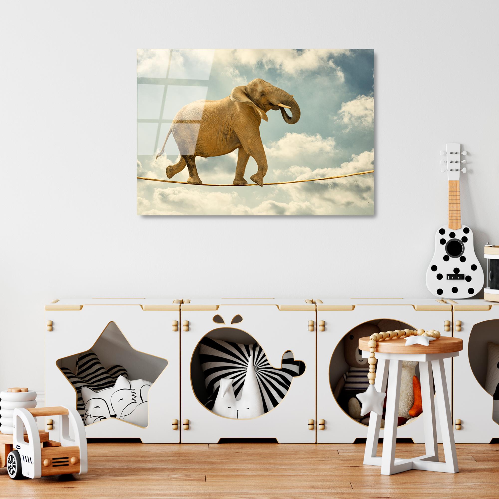 UV-419 Baskılı Cam Dikdörtgen Duvar Tablosu | ByLamp