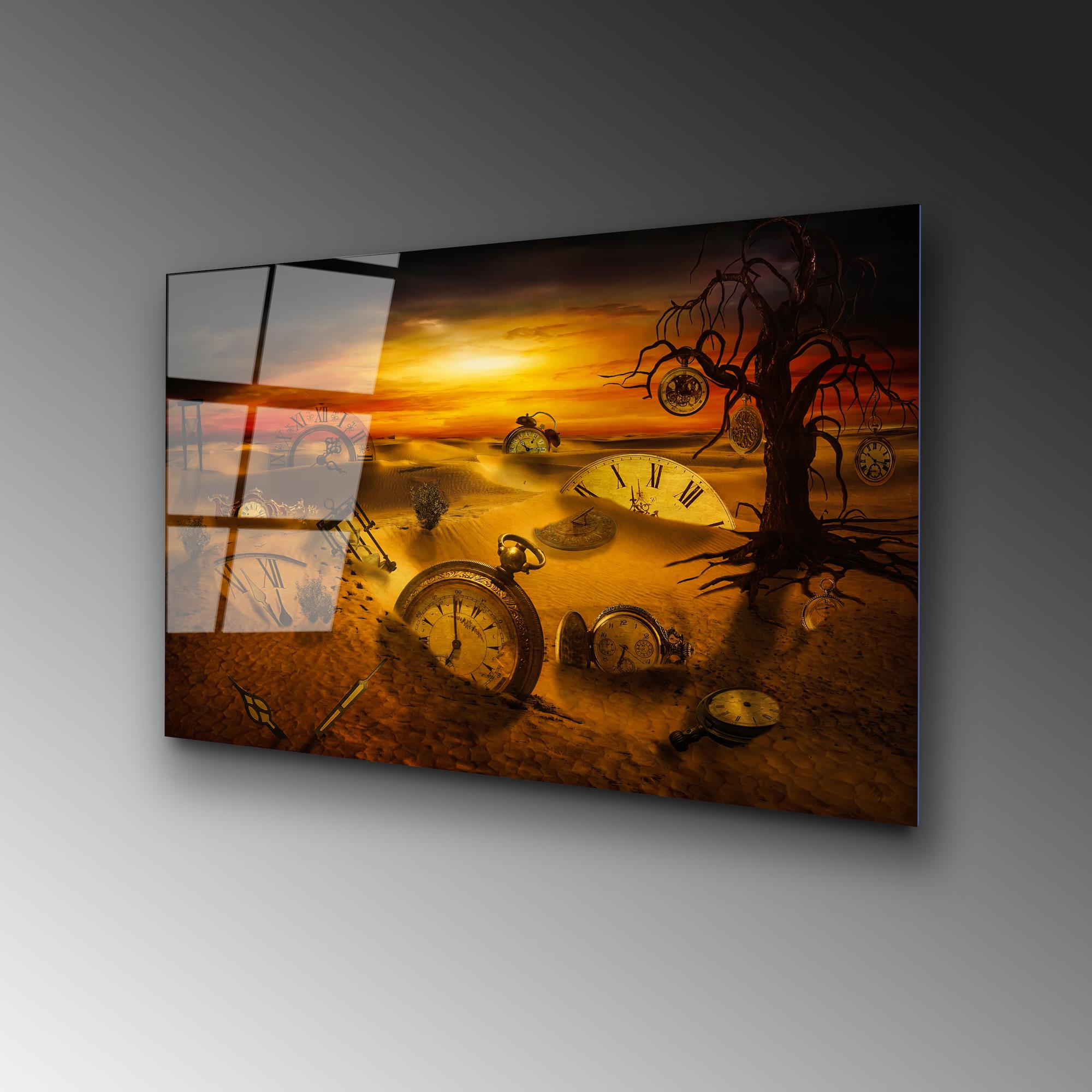 UV-420 Baskılı Cam Dikdörtgen Duvar Tablosu | ByLamp