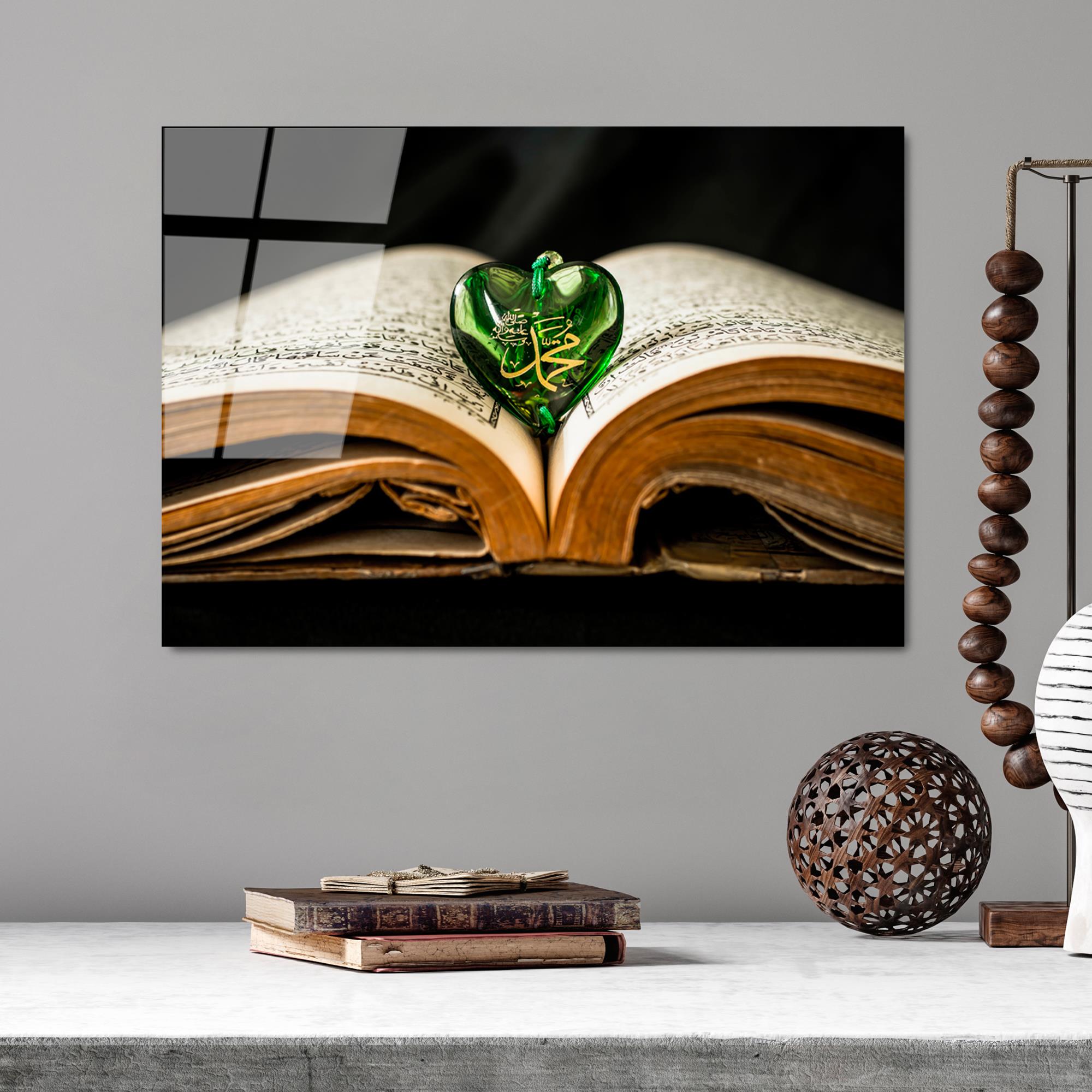 UV-421 Baskılı Cam Dikdörtgen Duvar Tablosu | ByLamp