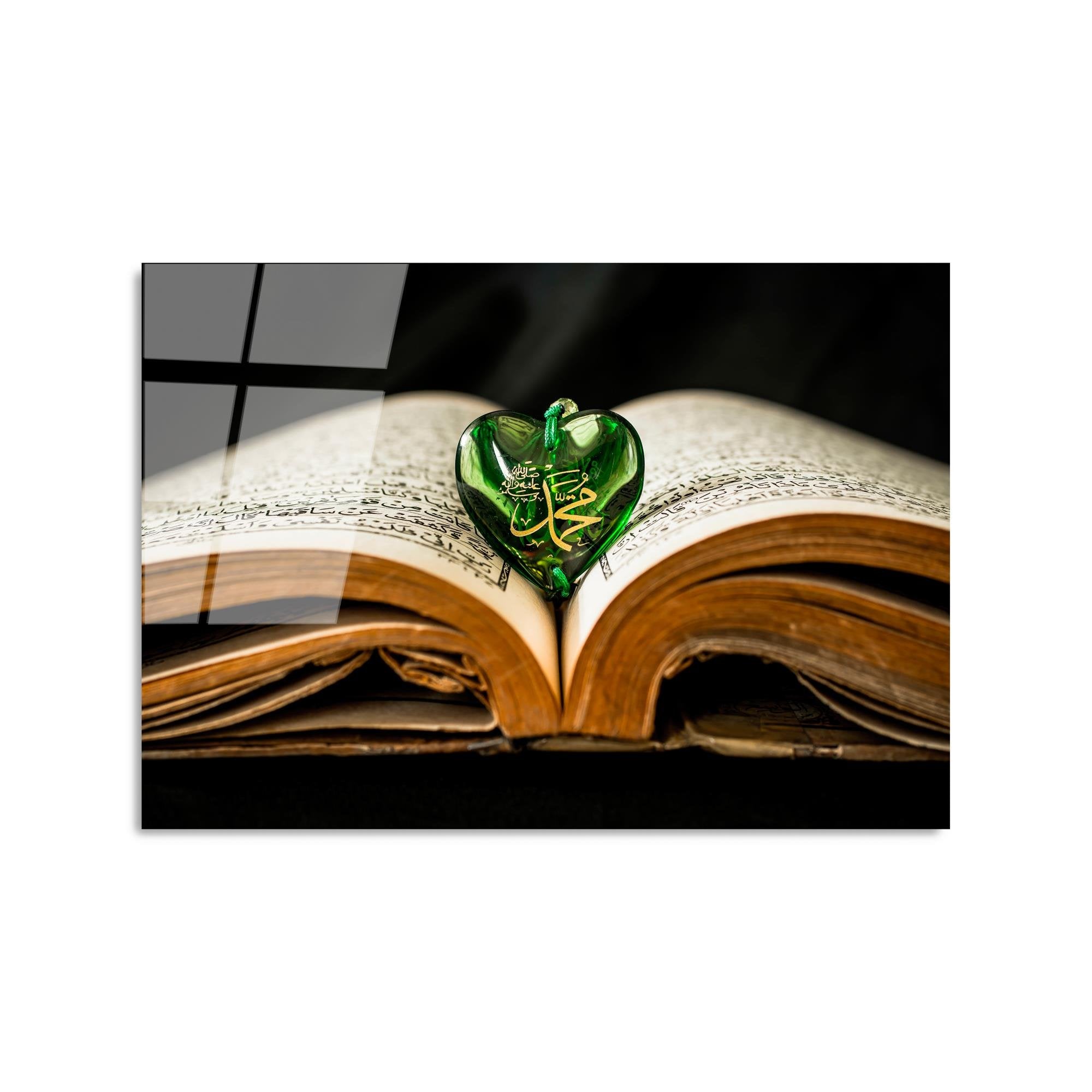 UV-421 Baskılı Cam Dikdörtgen Duvar Tablosu | ByLamp