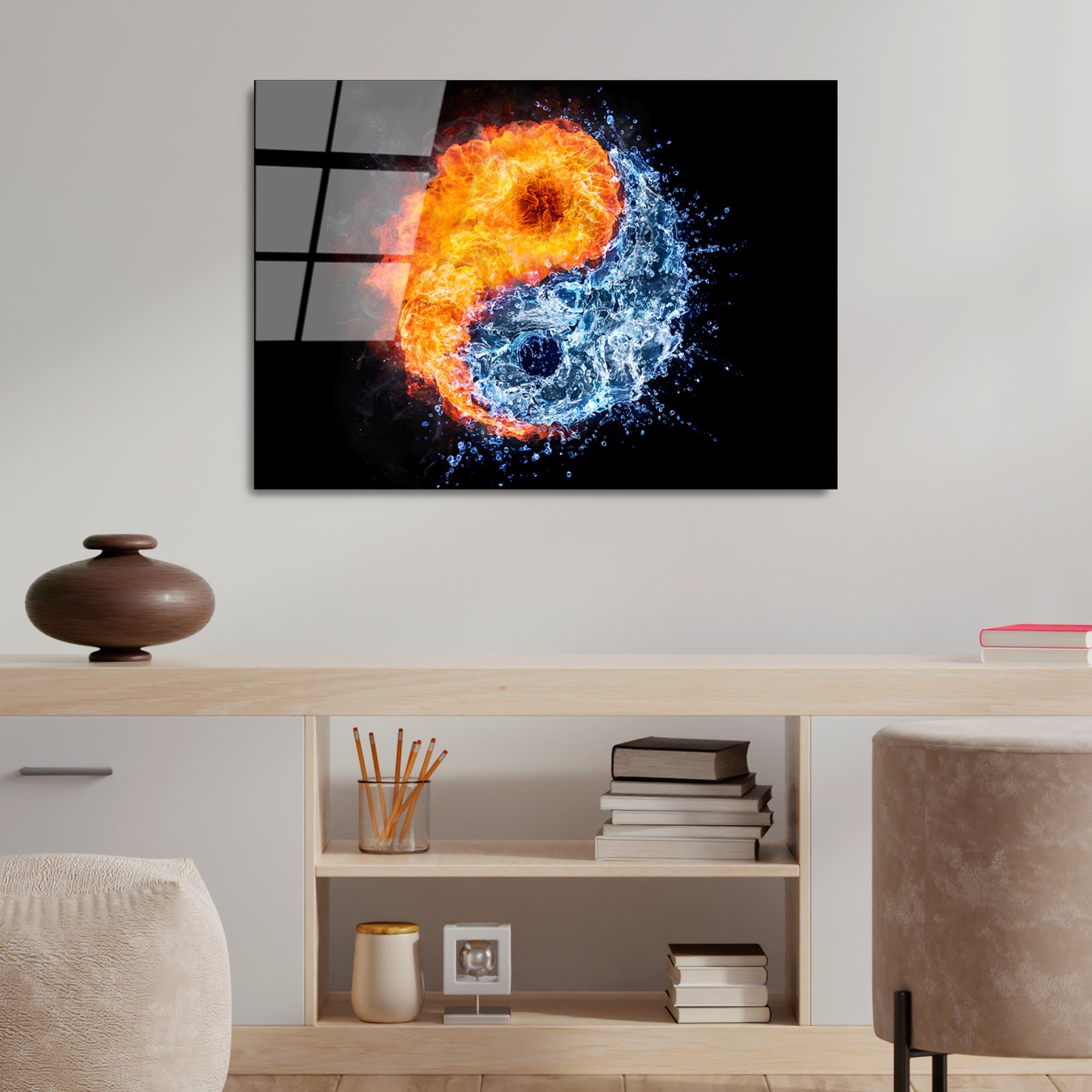 UV-422 Baskılı Cam Dikdörtgen Duvar Tablosu | ByLamp