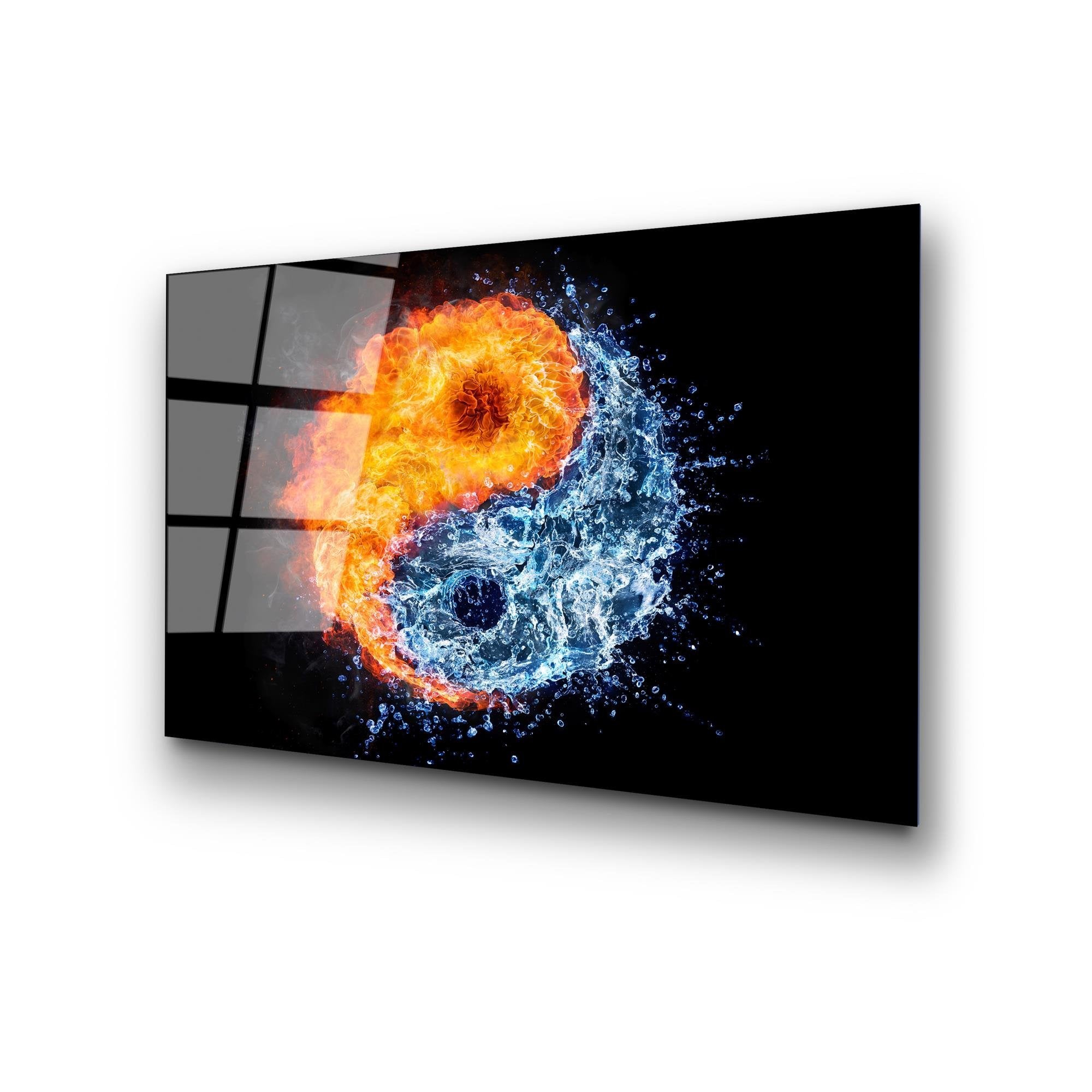 UV-422 Baskılı Cam Dikdörtgen Duvar Tablosu | ByLamp